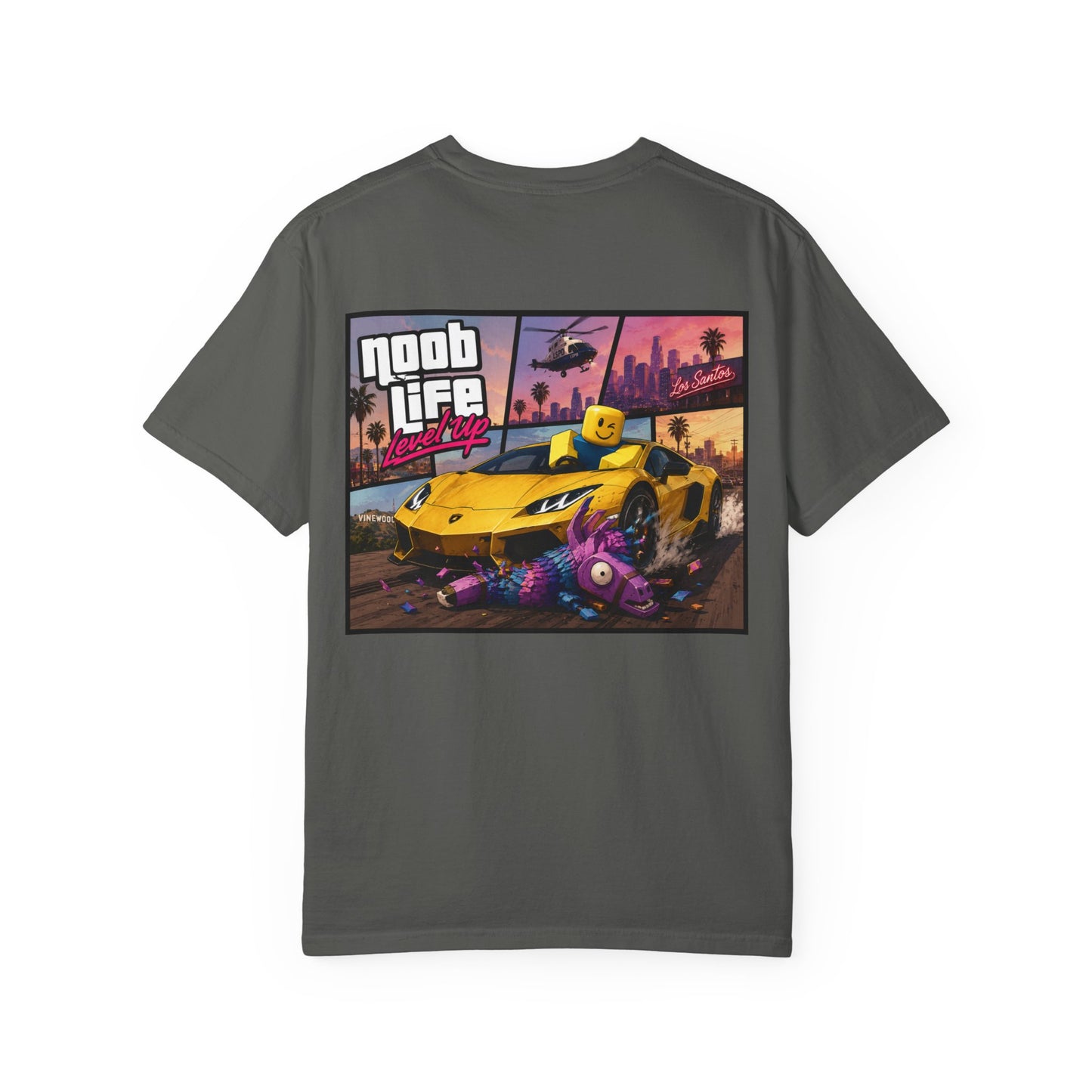 Noob Life Gaming Graphic T-Shirt | XP Threads
