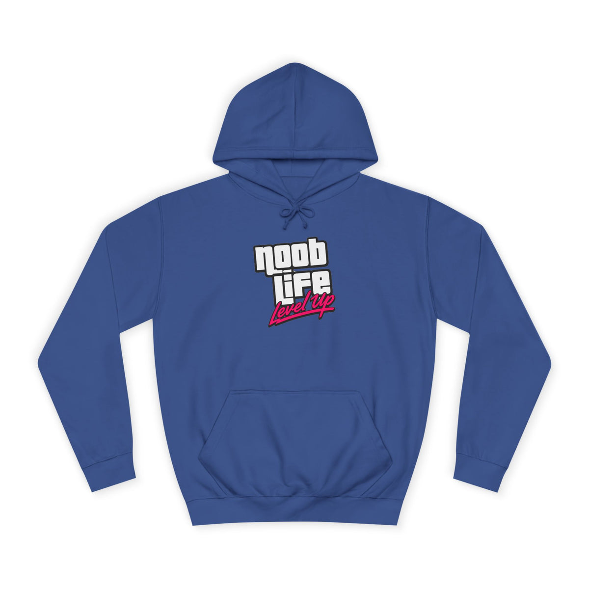Noob Life Gaming Graphic Hoodie | NoobLife logo front