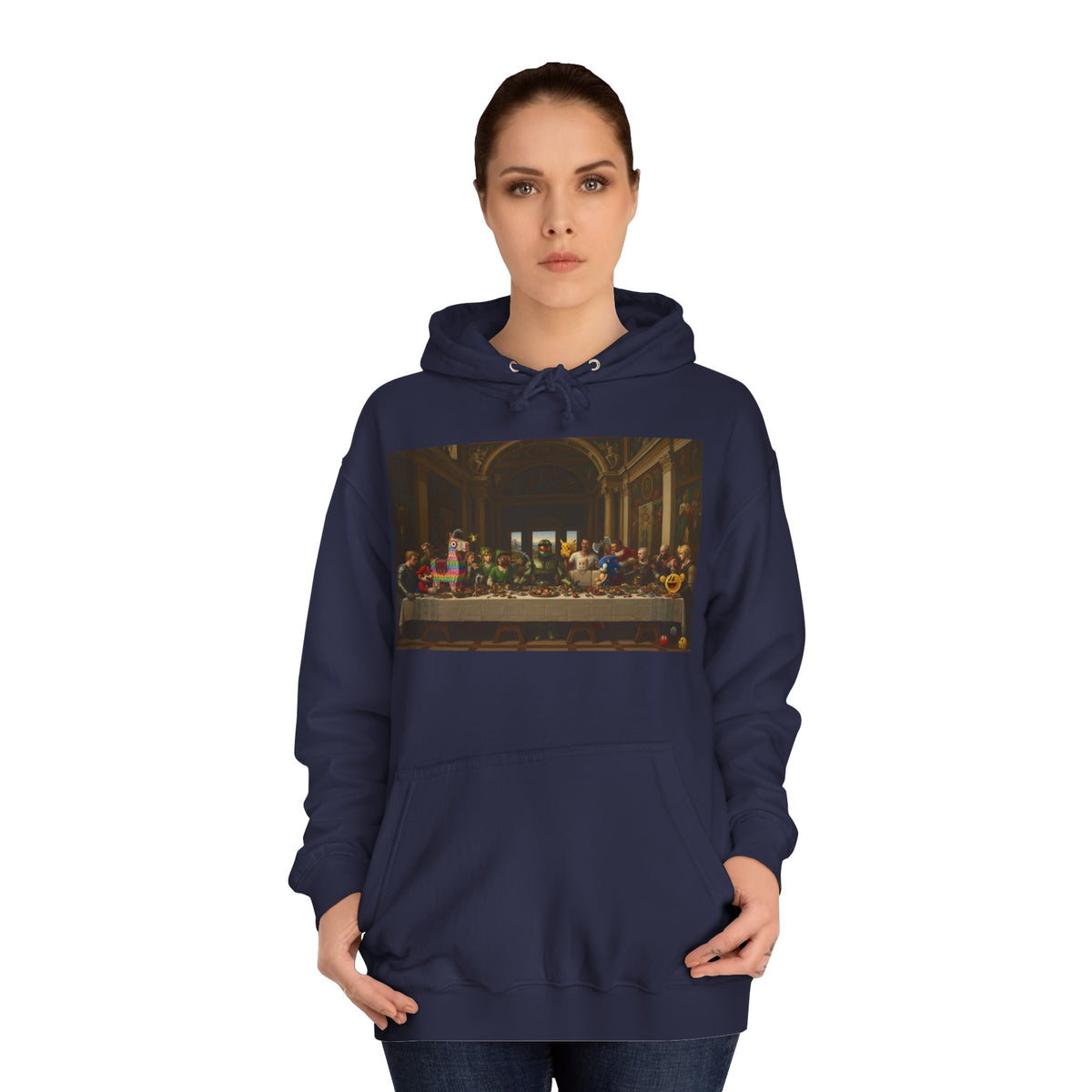 Classic Art Graphic Hoodie – Last Supper