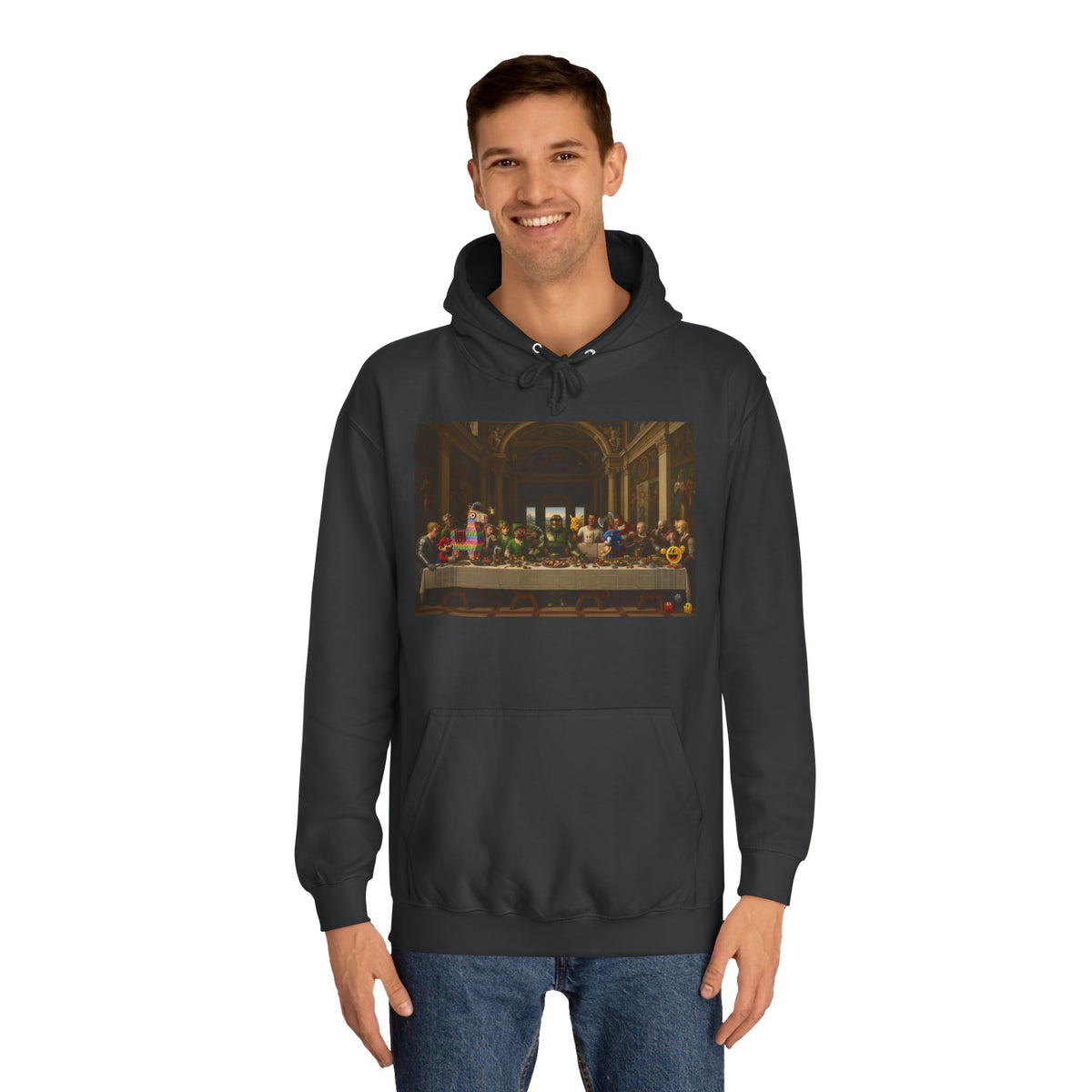 Classic Art Graphic Hoodie – Last Supper