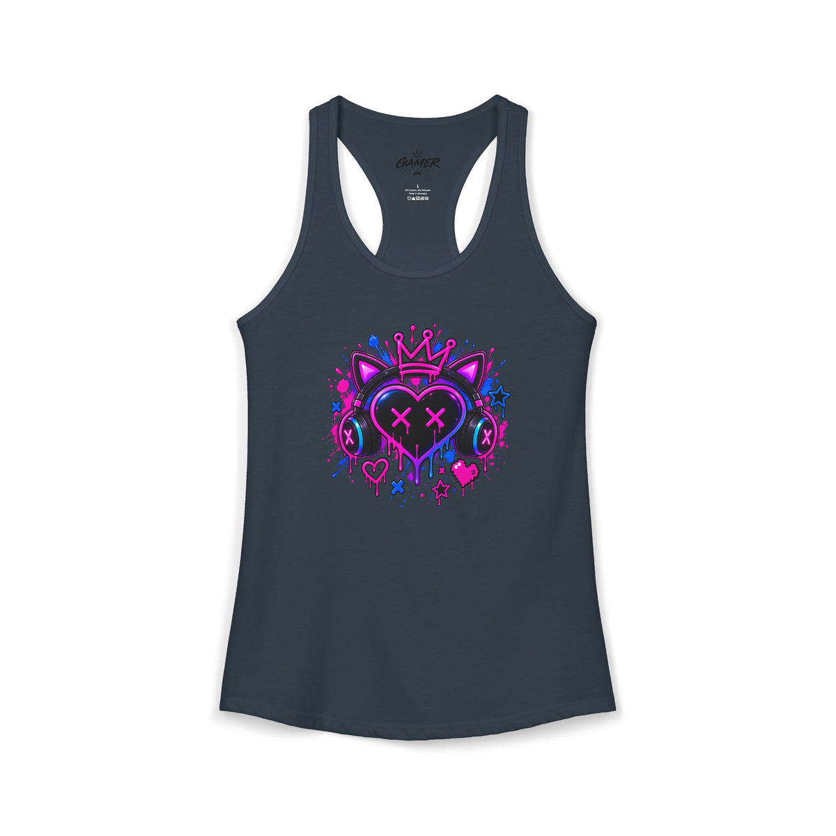 Gamer Girl Gaming Racerback Tank Top | XP Threads