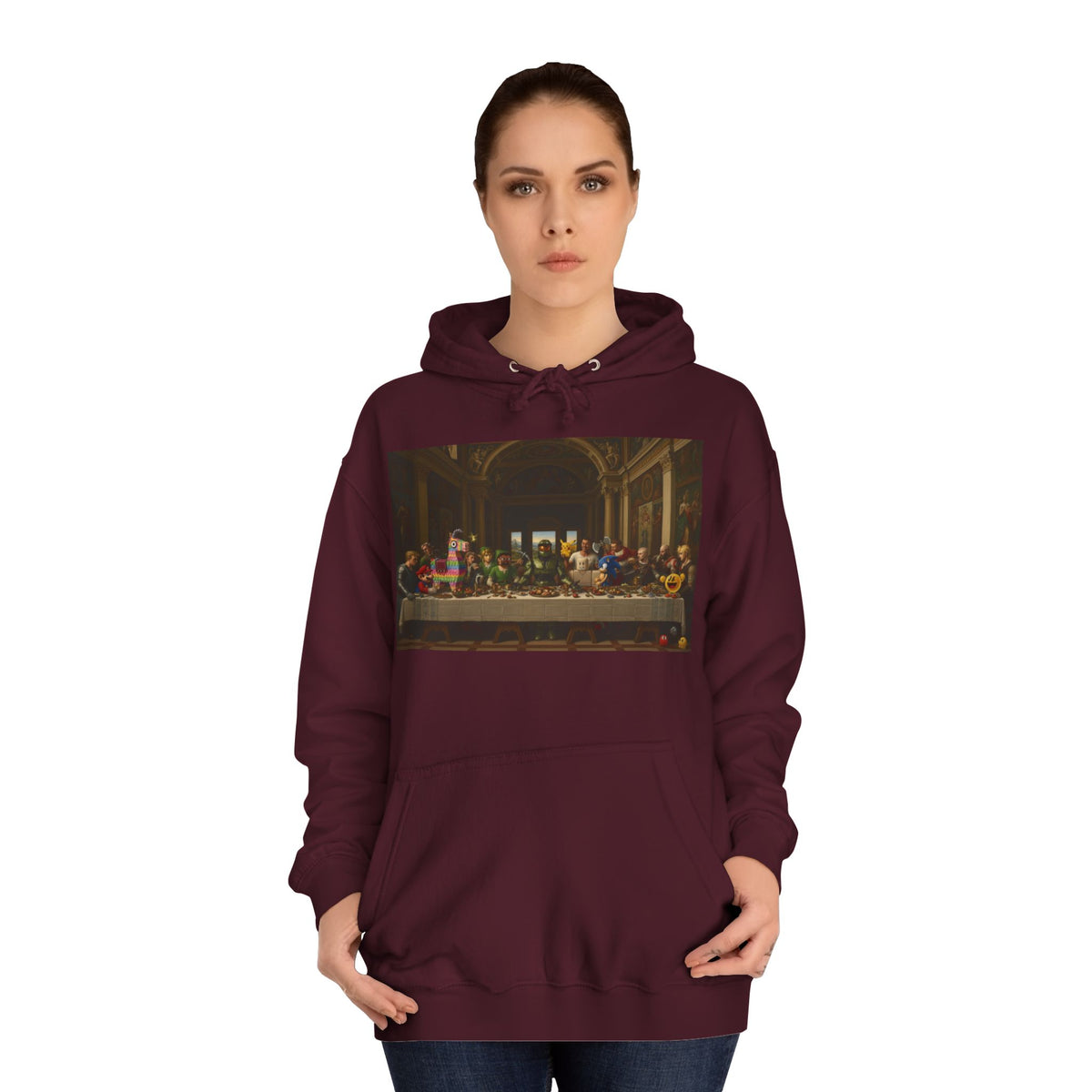 Classic Art Graphic Hoodie – Last Supper