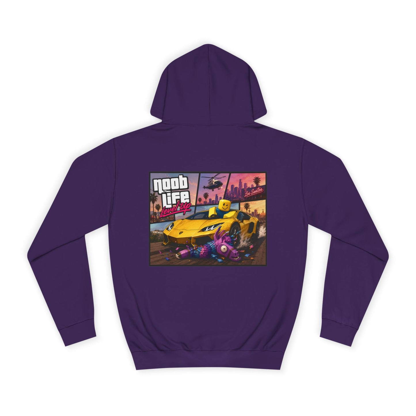 Noob Life™ Gaming Hoodie – XP Threads on front