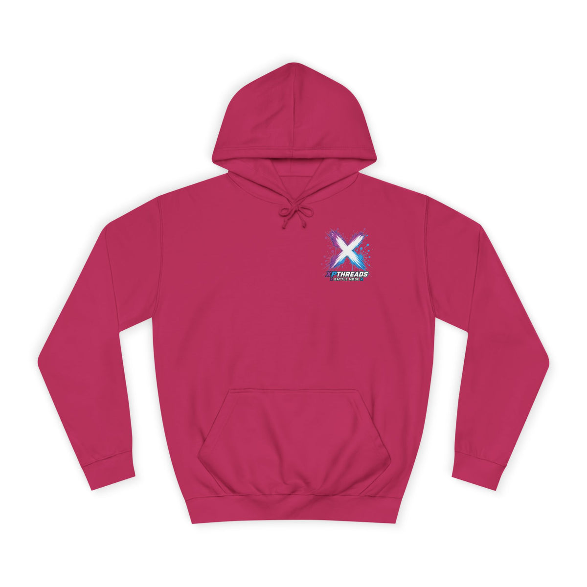 Gaming College Hoodie – 'XP Threads' Battle Royale Graphic Pullover