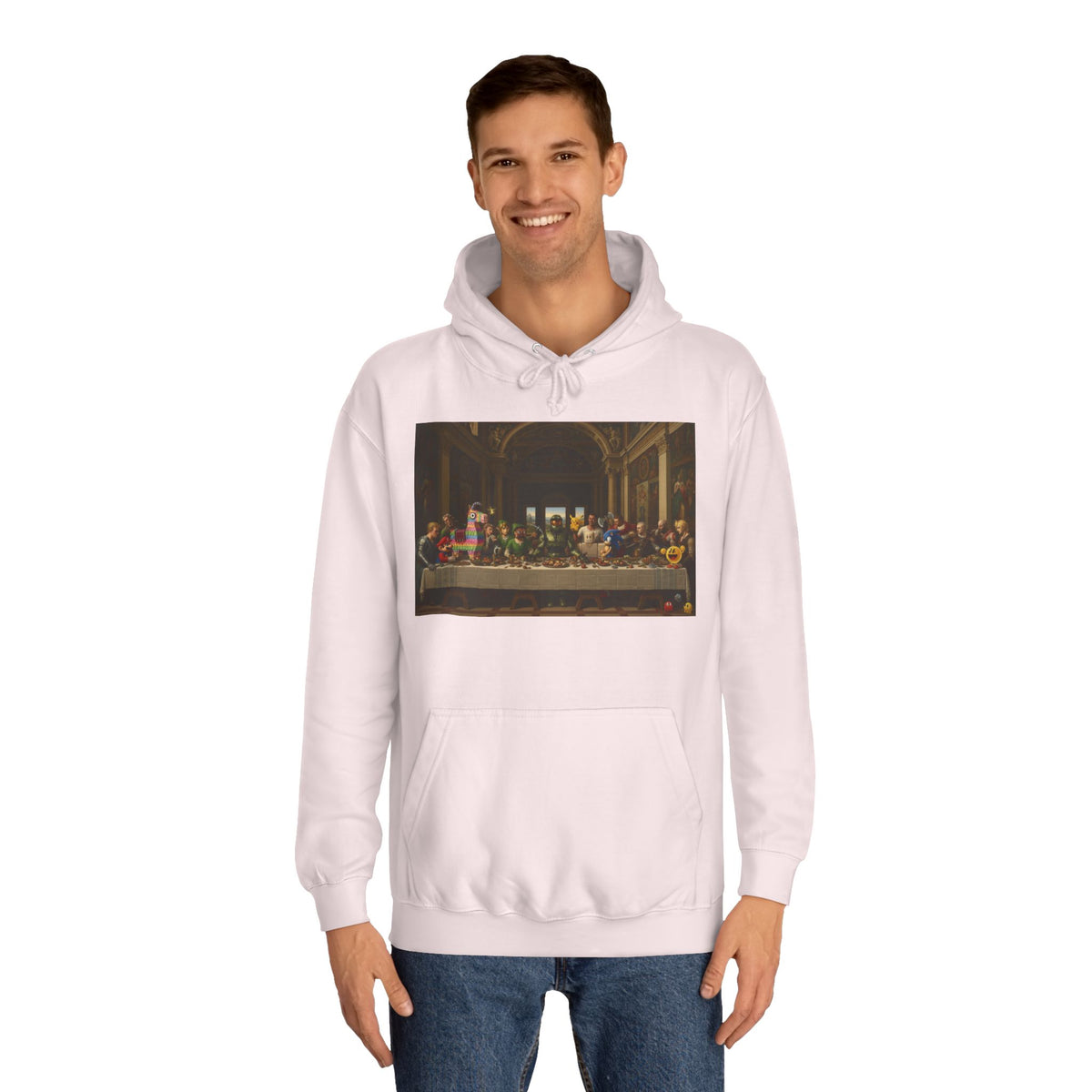 Classic Art Graphic Hoodie – Last Supper
