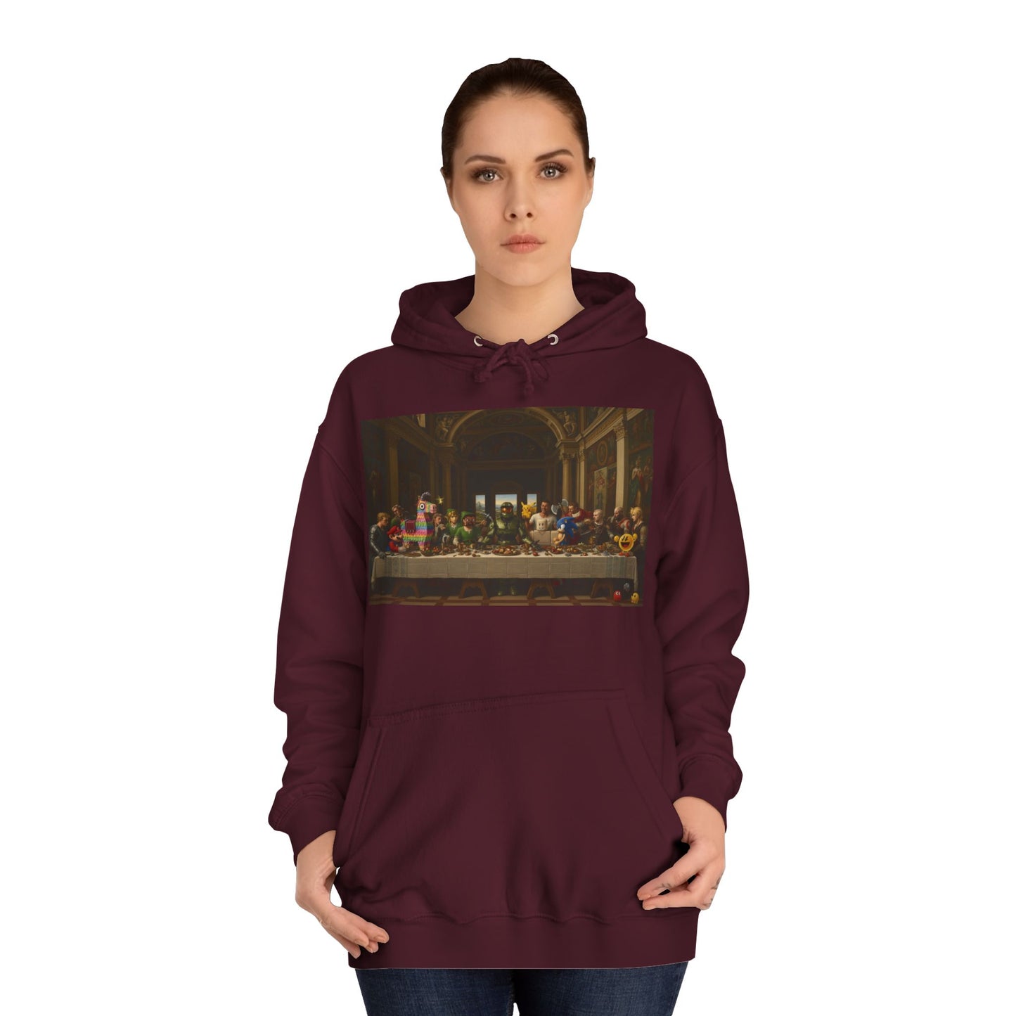 Classic Art Graphic Hoodie – Last Supper