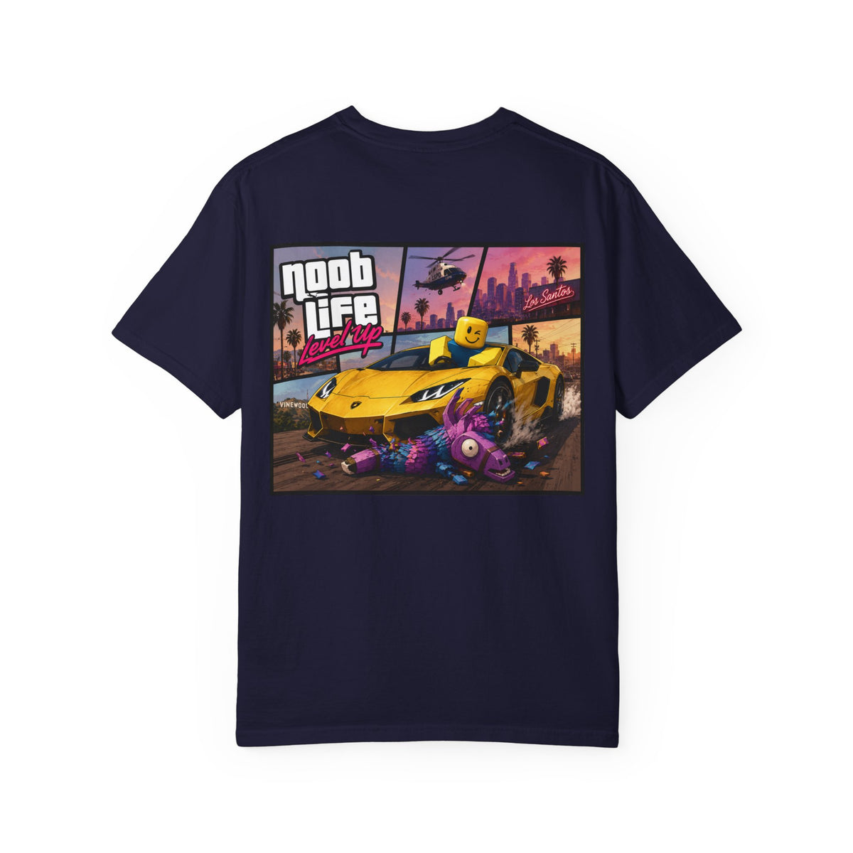 Noob Life Gaming Graphic T-Shirt | XP Threads