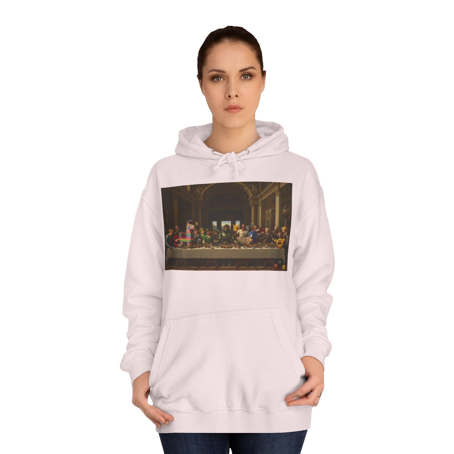 Classic Art Graphic Hoodie – Last Supper