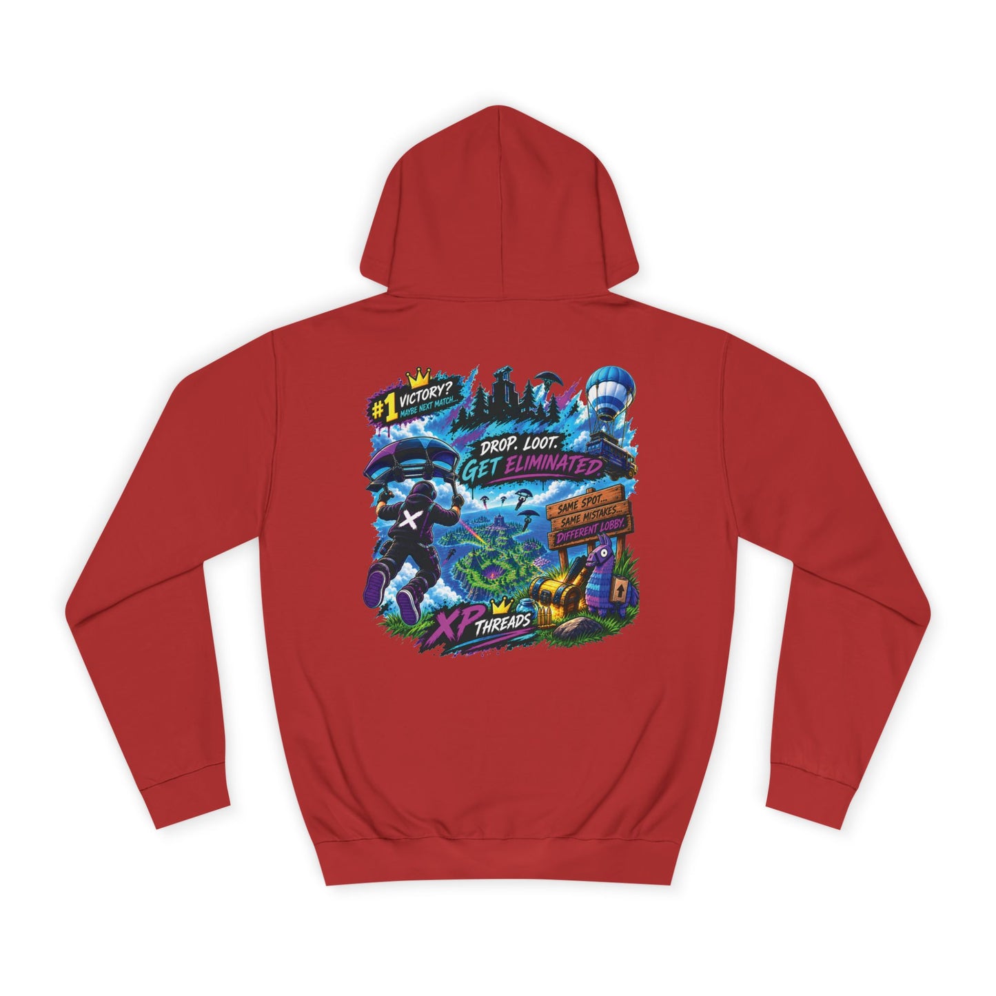 Battle Royale Gaming Graphic Hoodie | XP Threads