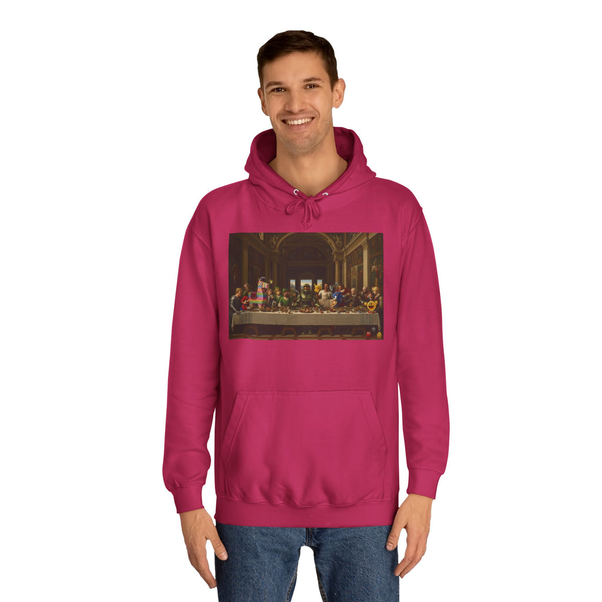 Classic Art Graphic Hoodie – Last Supper