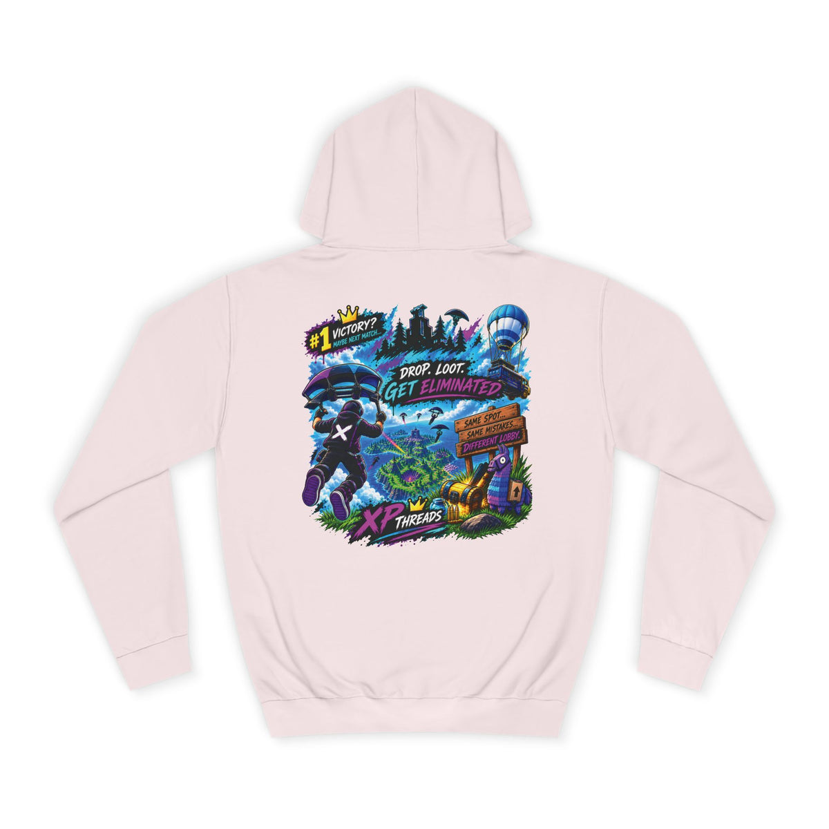 Battle Royale Gaming Graphic Hoodie | XP Threads