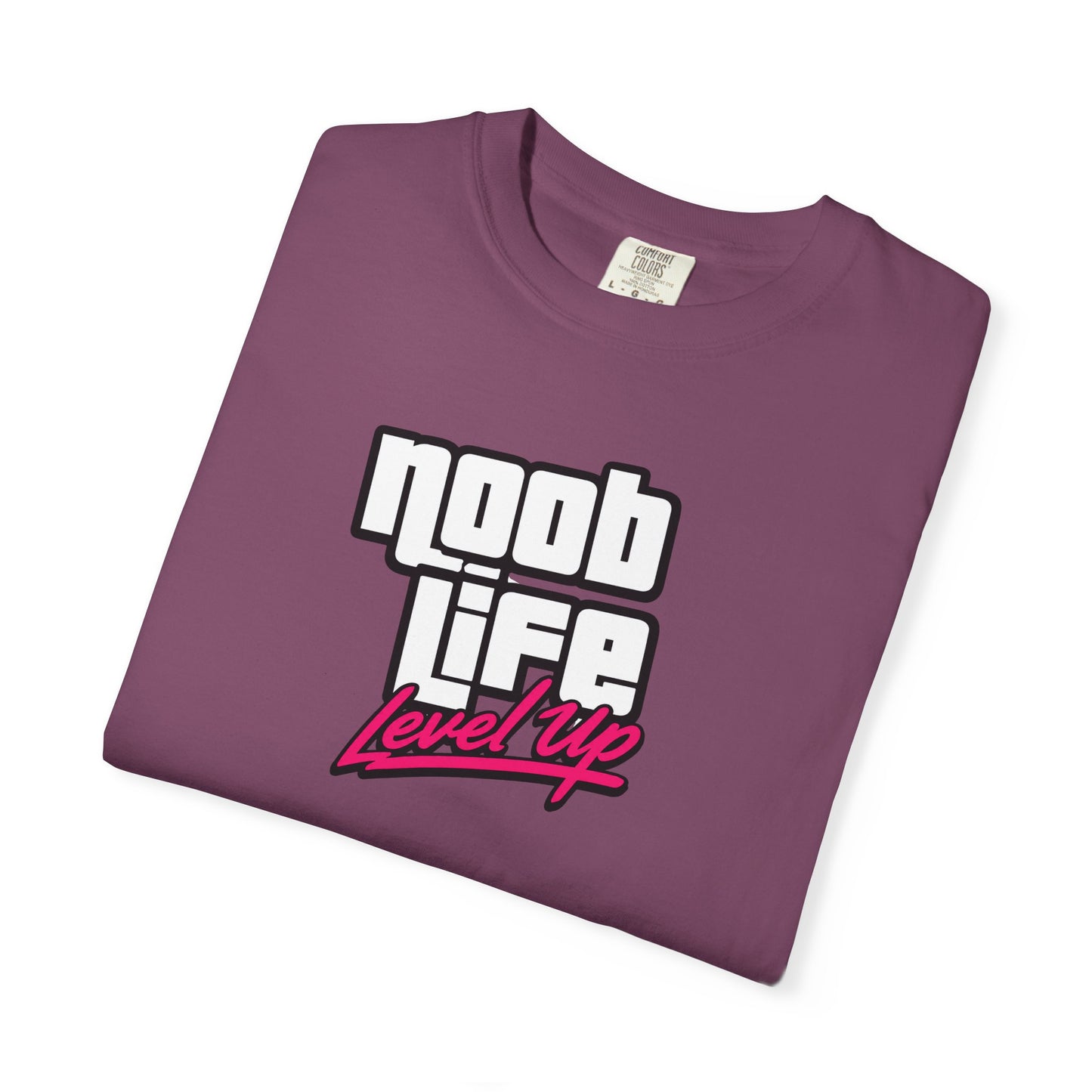 Noob Life Gaming Graphic T-Shirt | XP Threads