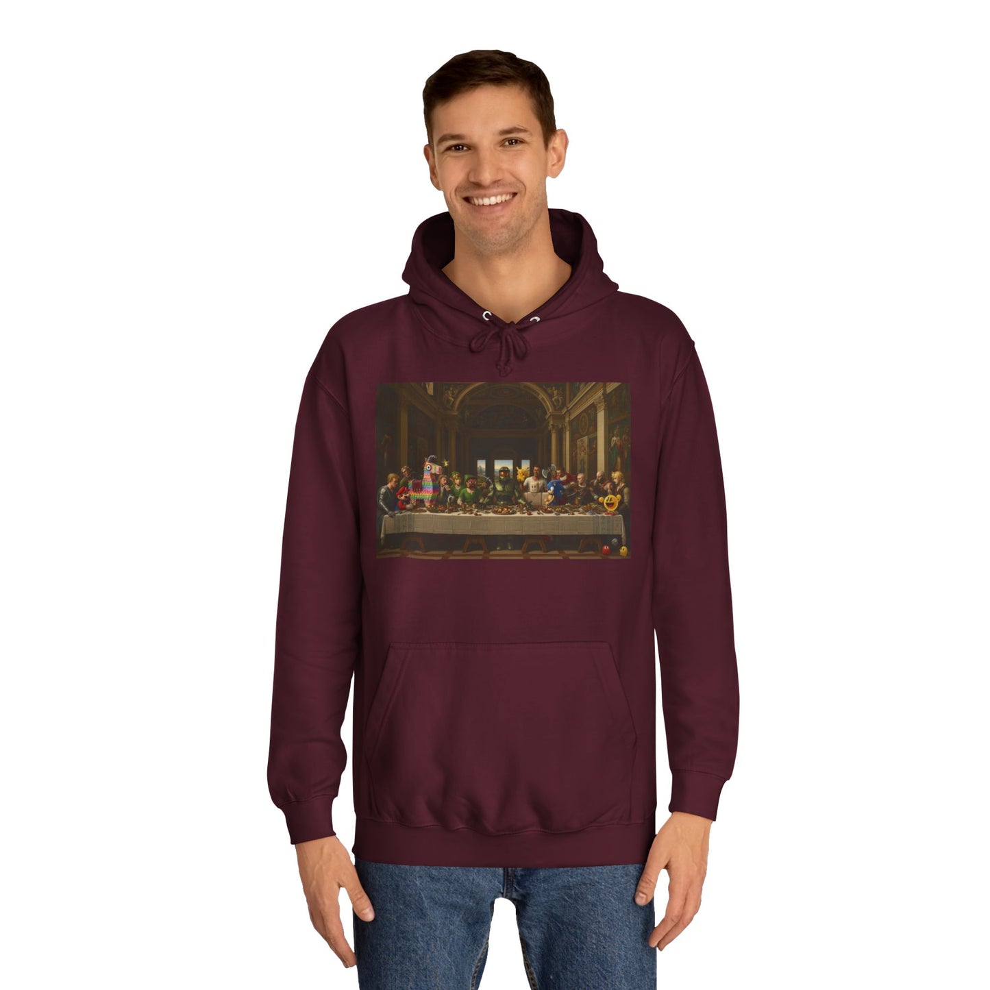 Classic Art Graphic Hoodie – Last Supper