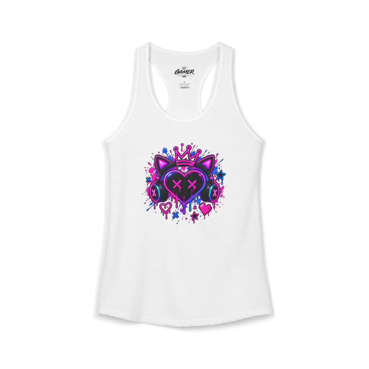 Gamer Girl Gaming Racerback Tank Top | XP Threads