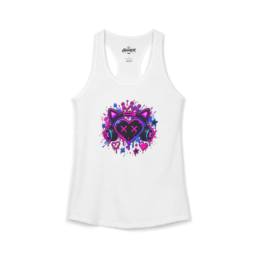 Gamer Girl Gaming Racerback Tank Top | XP Threads
