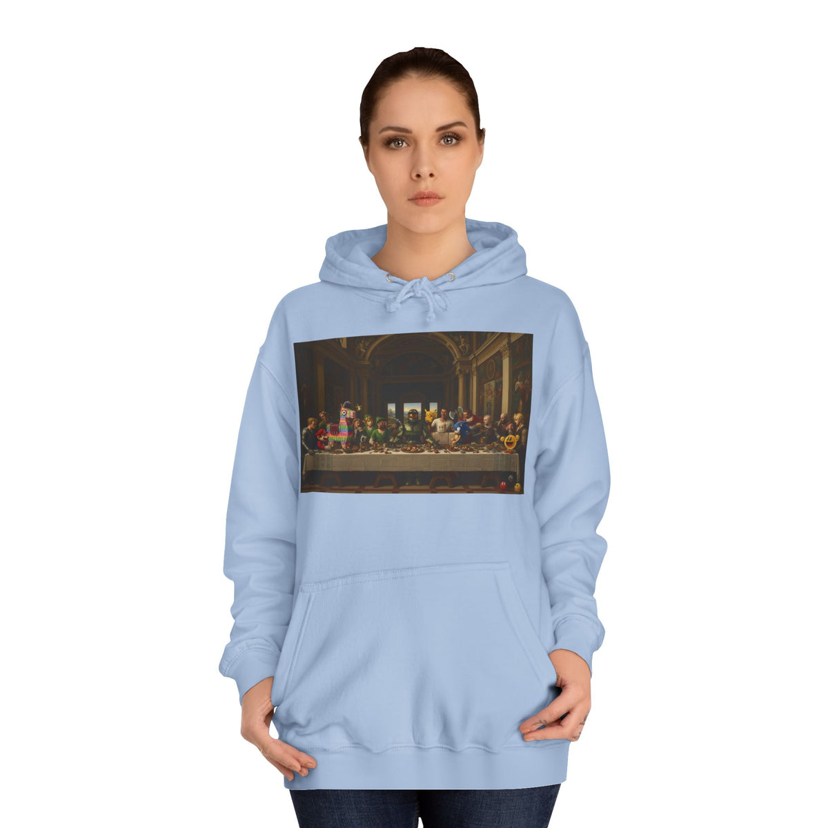 Classic Art Graphic Hoodie – Last Supper