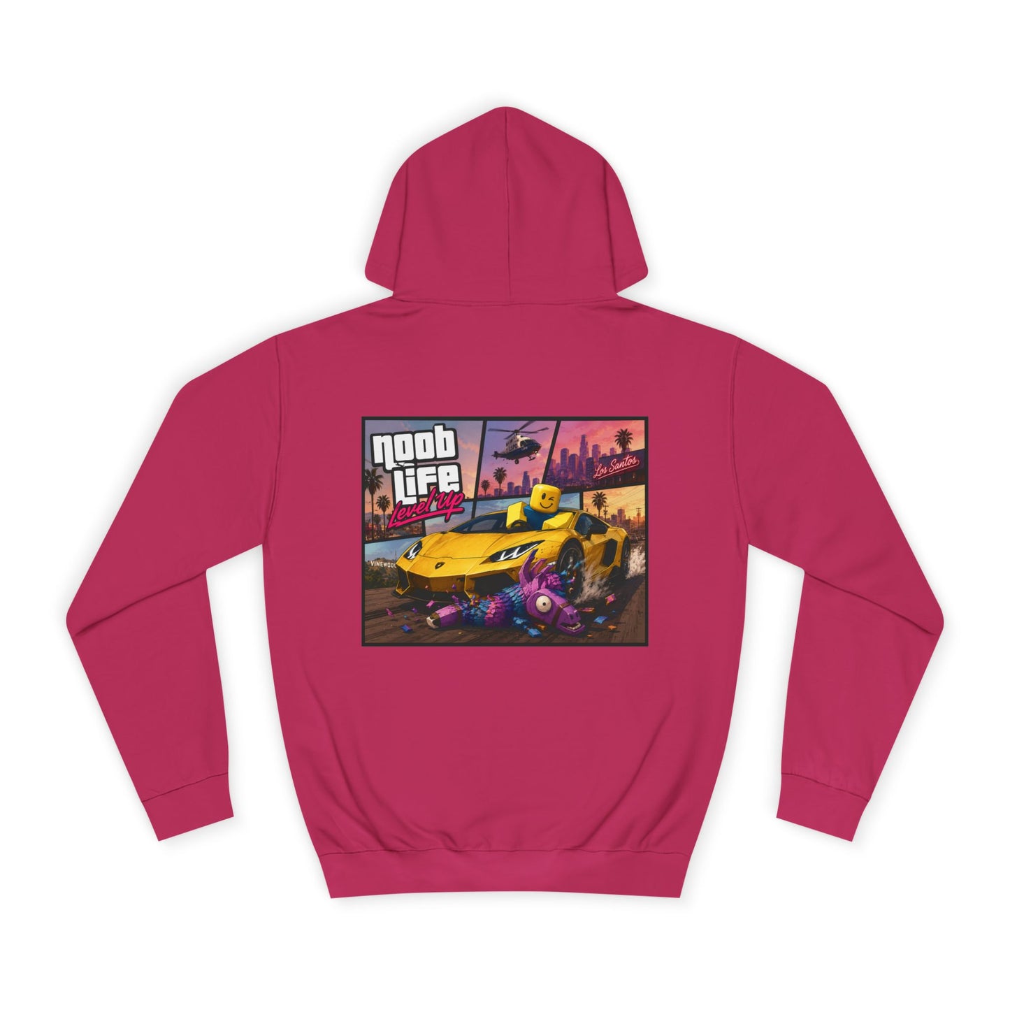 Noob Life™ Gaming Hoodie – XP Threads on front