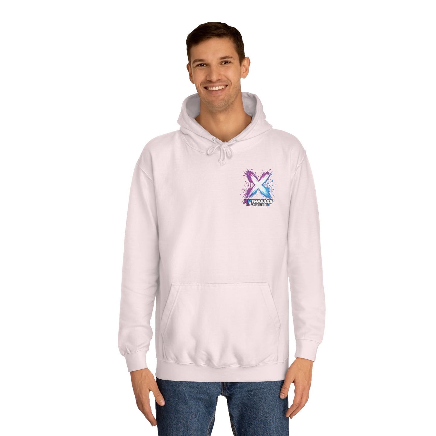 Gaming College Hoodie – 'XP Threads' Battle Royale Graphic Pullover
