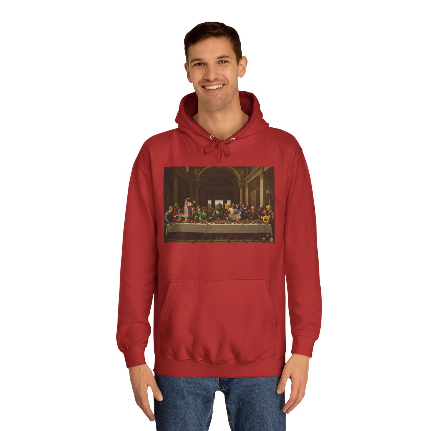 Classic Art Graphic Hoodie – Last Supper