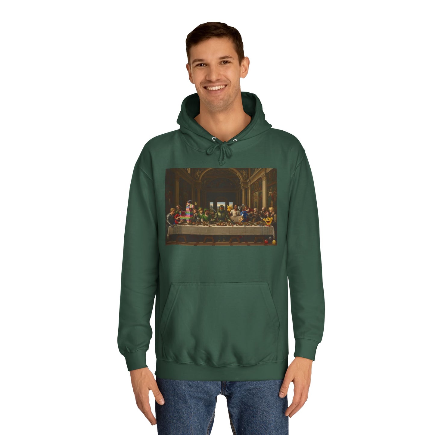 Classic Art Graphic Hoodie – Last Supper