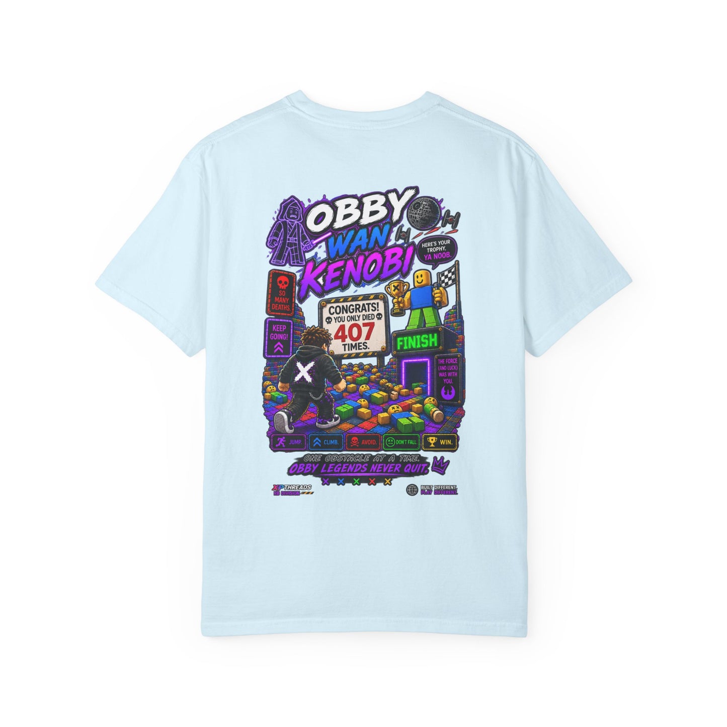 Obby Retro Gamer Graphic T-Shirt | XP Threads