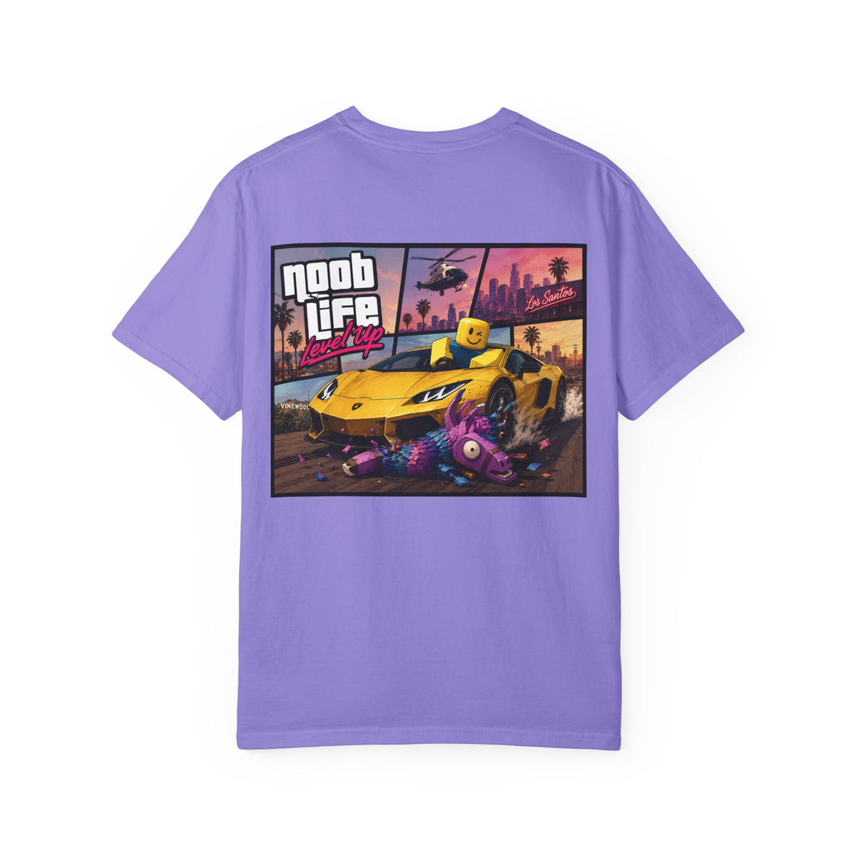 Noob Life Gaming Graphic T-Shirt | XP Threads