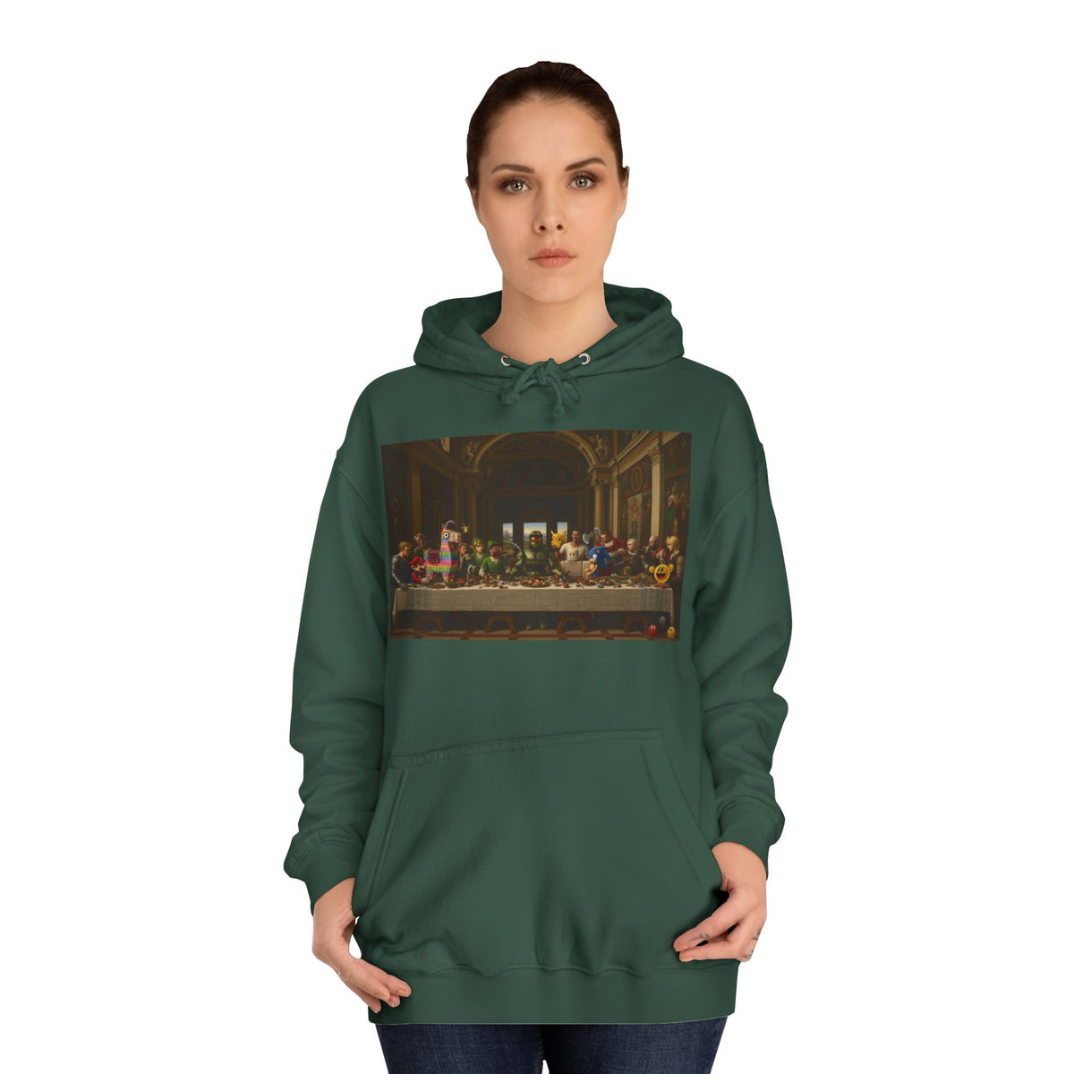 Classic Art Graphic Hoodie – Last Supper