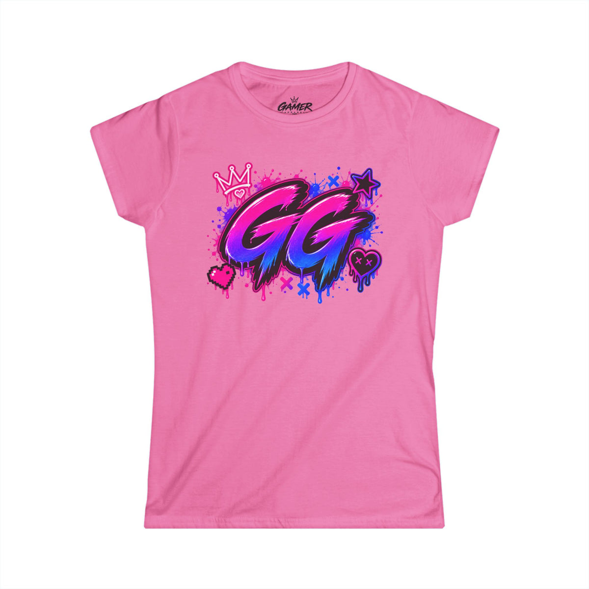 Gamer Girl Graphic T-Shirt | Women's Gaming Tee | XP Threads