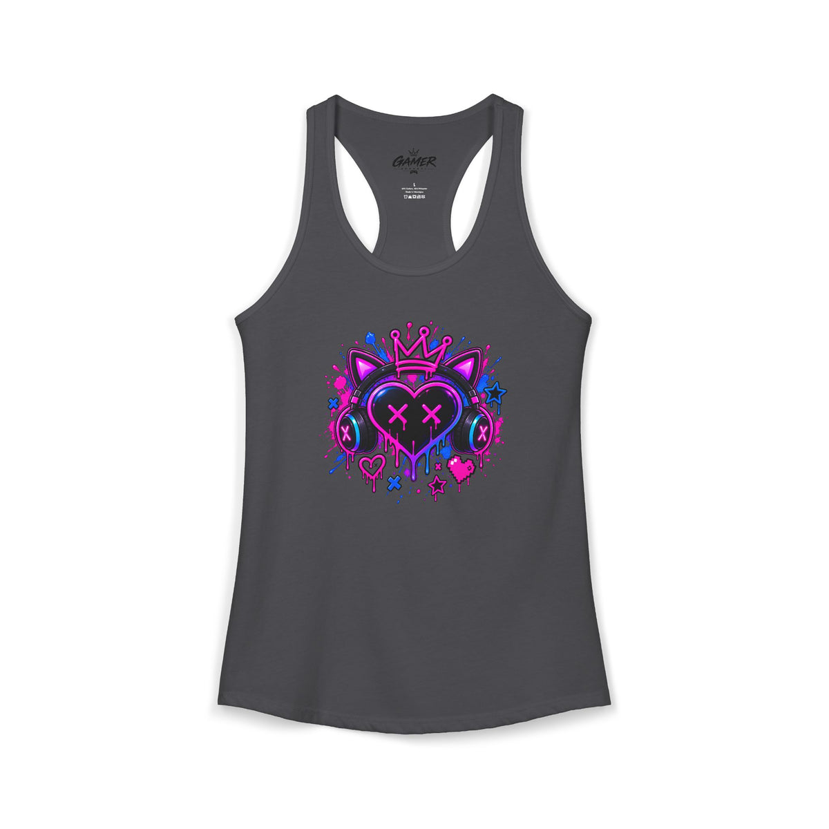 Gamer Girl Gaming Racerback Tank Top | XP Threads