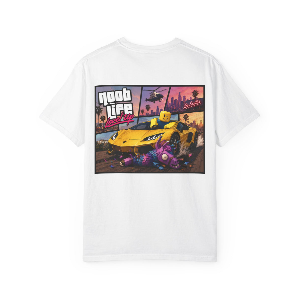 Noob Life Gaming Graphic T-Shirt | XP Threads