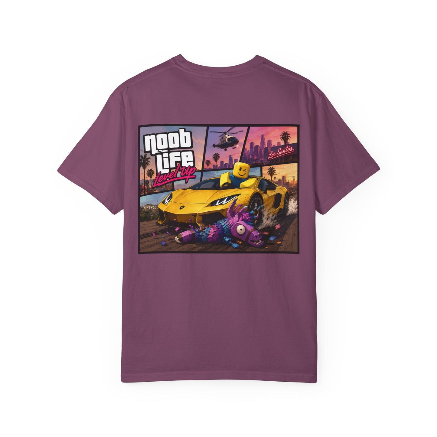 Noob Life Gaming Graphic T-Shirt | XP Threads