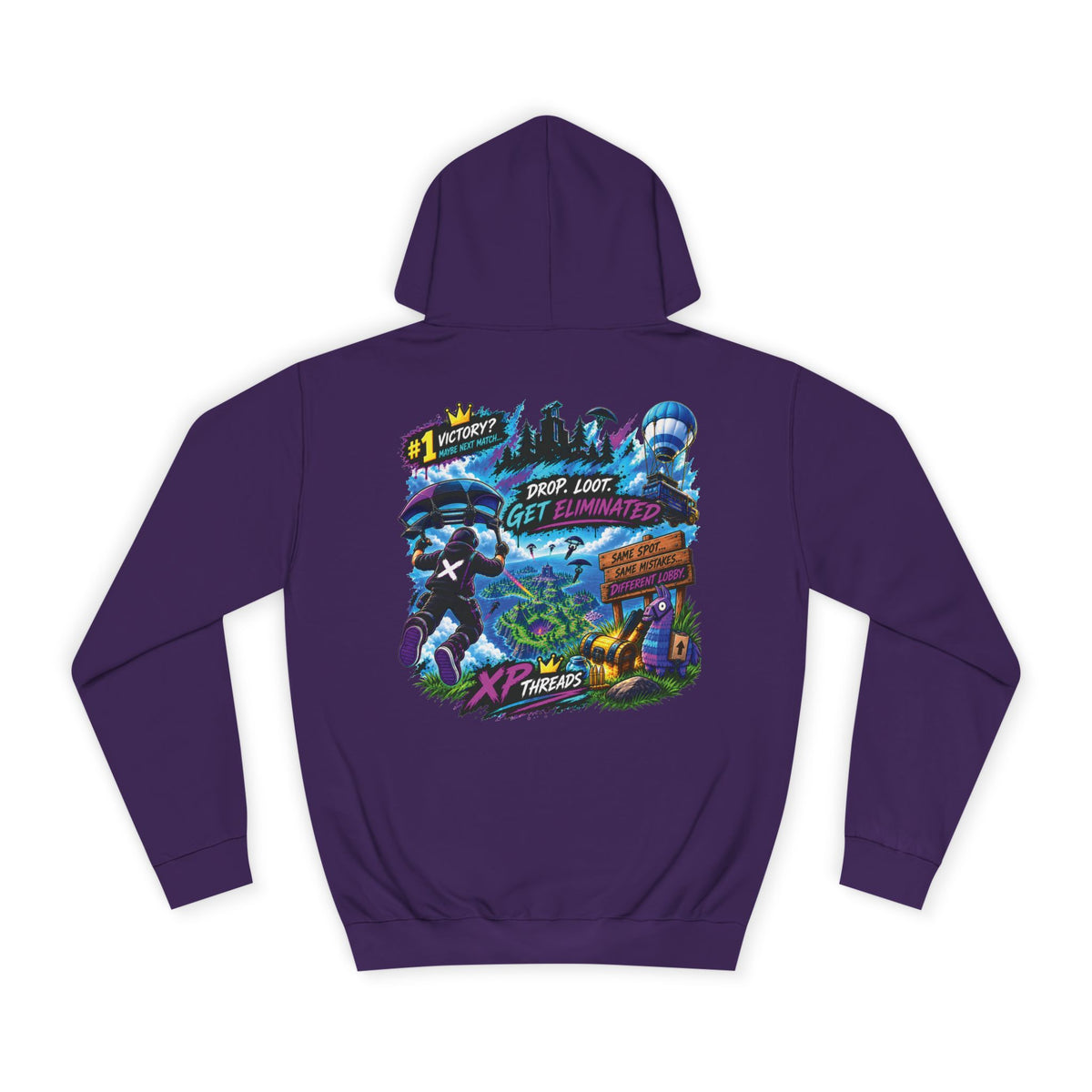 Battle Royale Gaming Graphic Hoodie | XP Threads