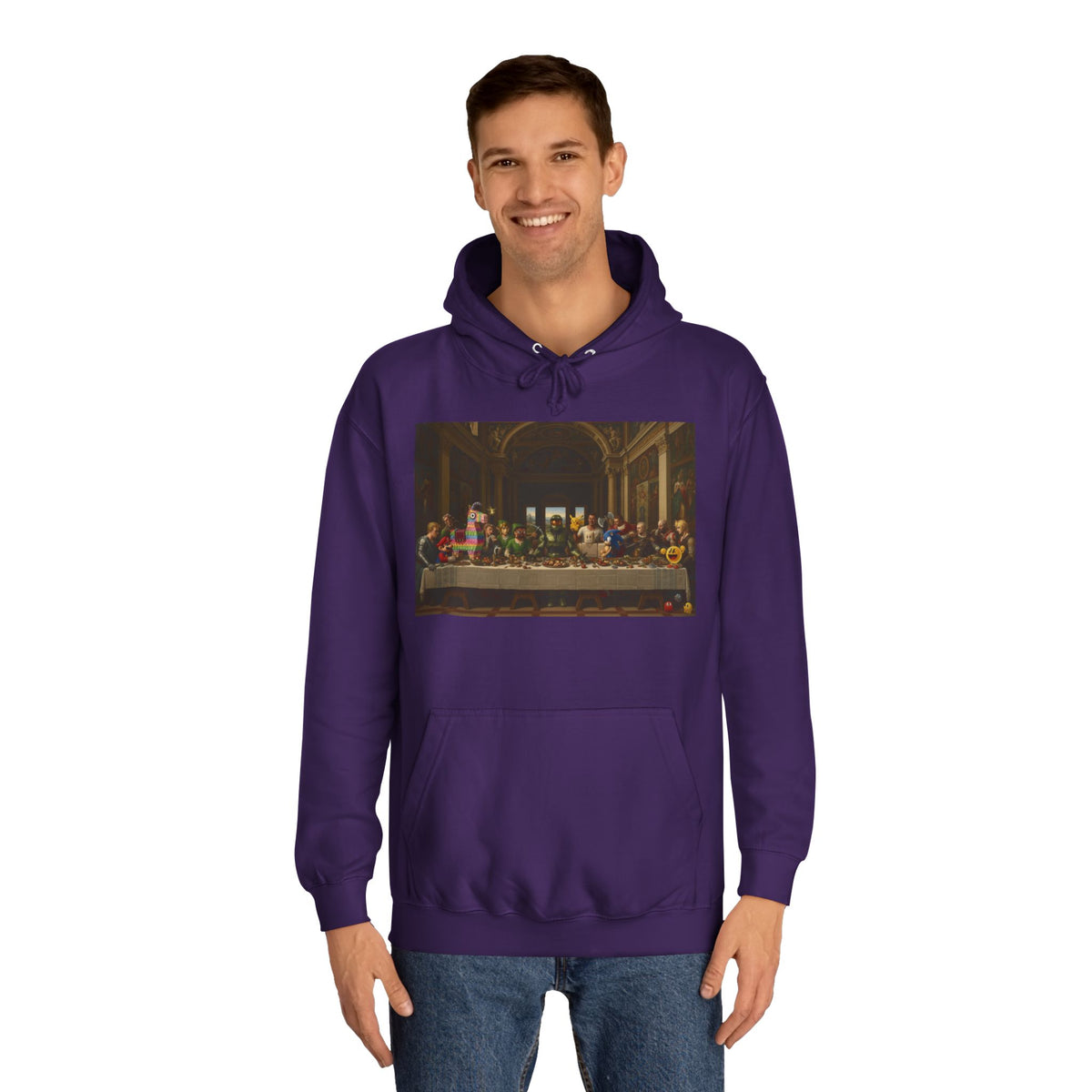 Classic Art Graphic Hoodie – Last Supper