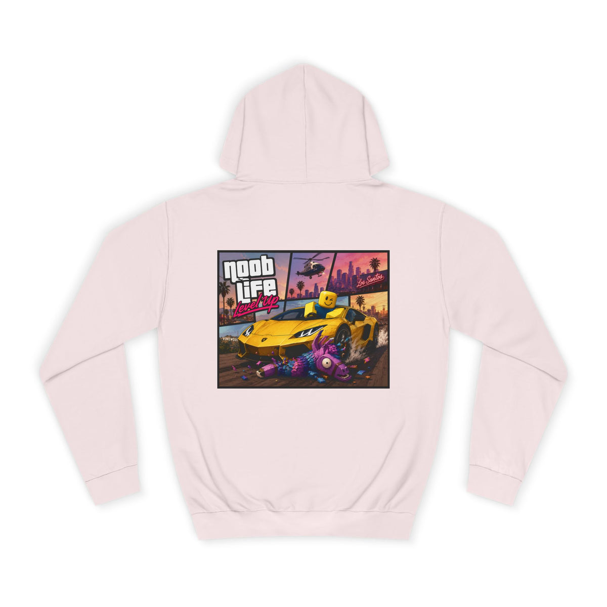 Noob Life™ Gaming Hoodie – XP Threads on front