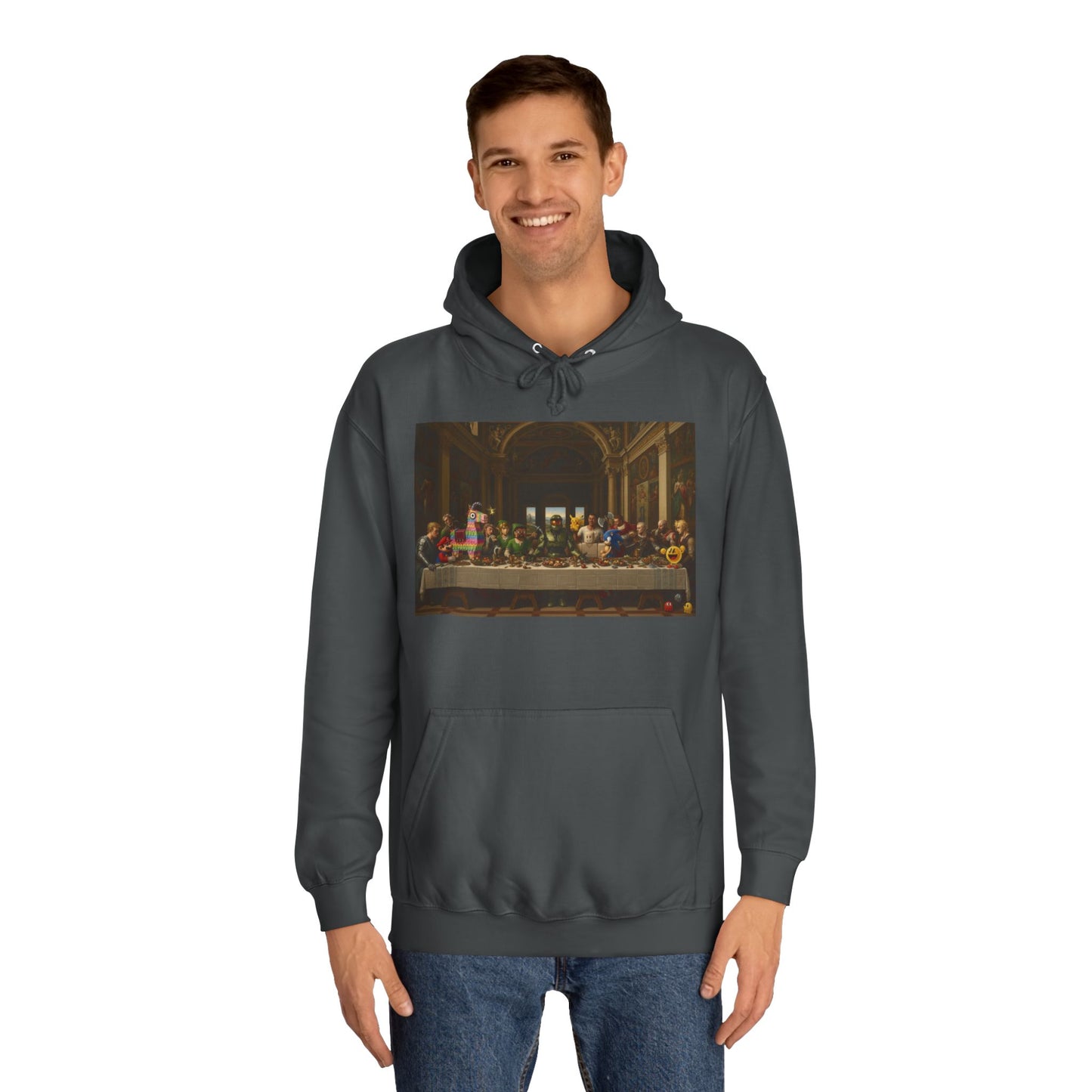 Classic Art Graphic Hoodie – Last Supper