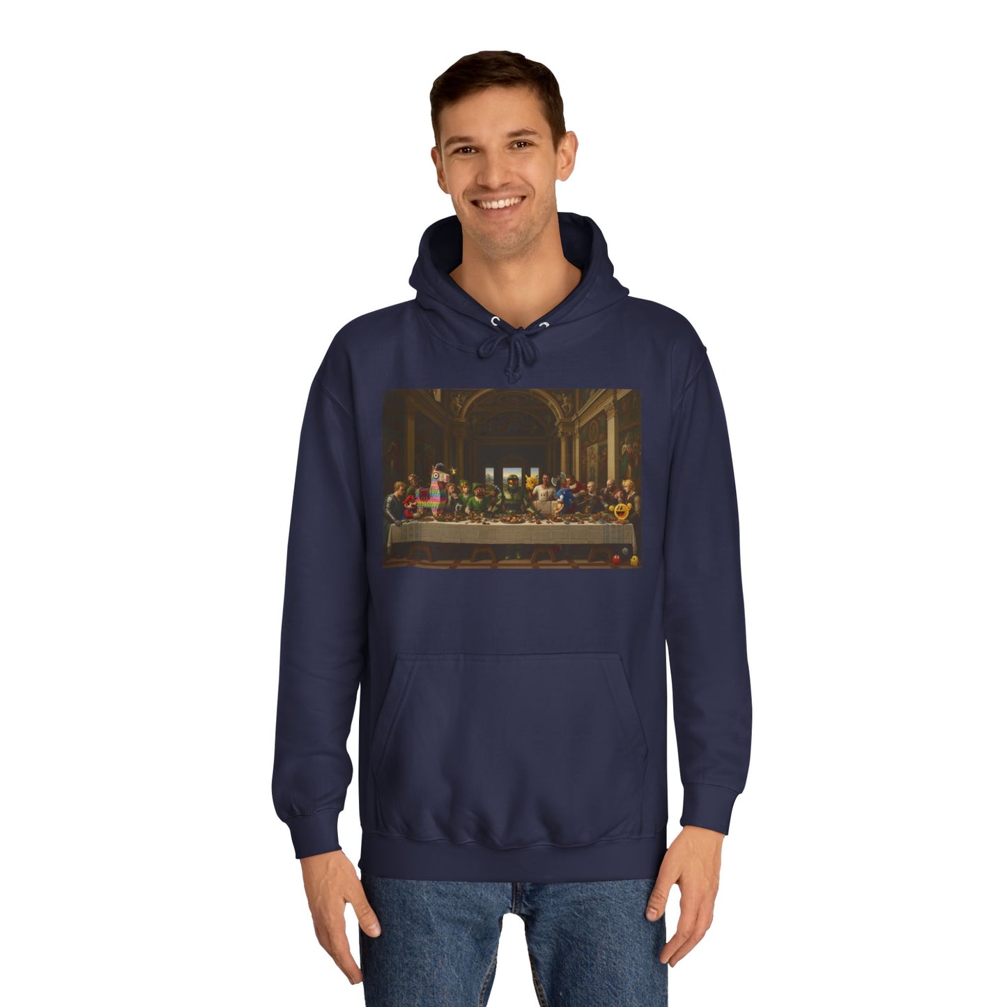 Classic Art Graphic Hoodie – Last Supper