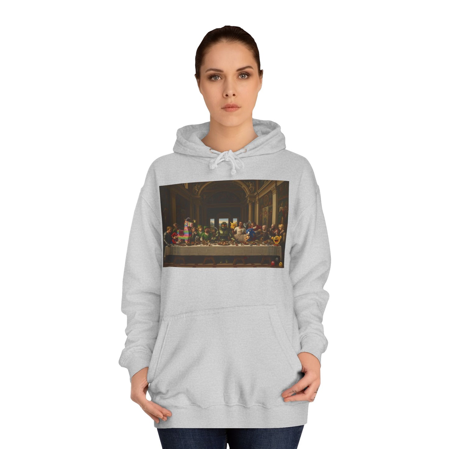 Classic Art Graphic Hoodie – Last Supper