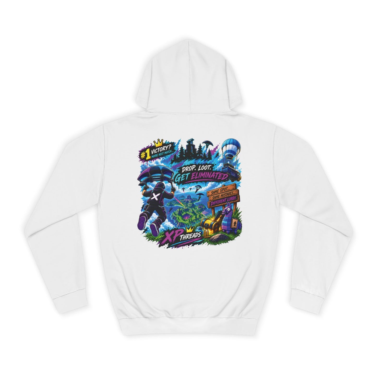 Battle Royale Gaming Graphic Hoodie | XP Threads