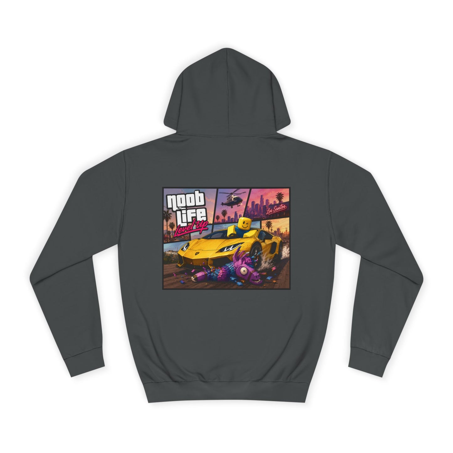 Noob Life™ Gaming Hoodie – XP Threads on front