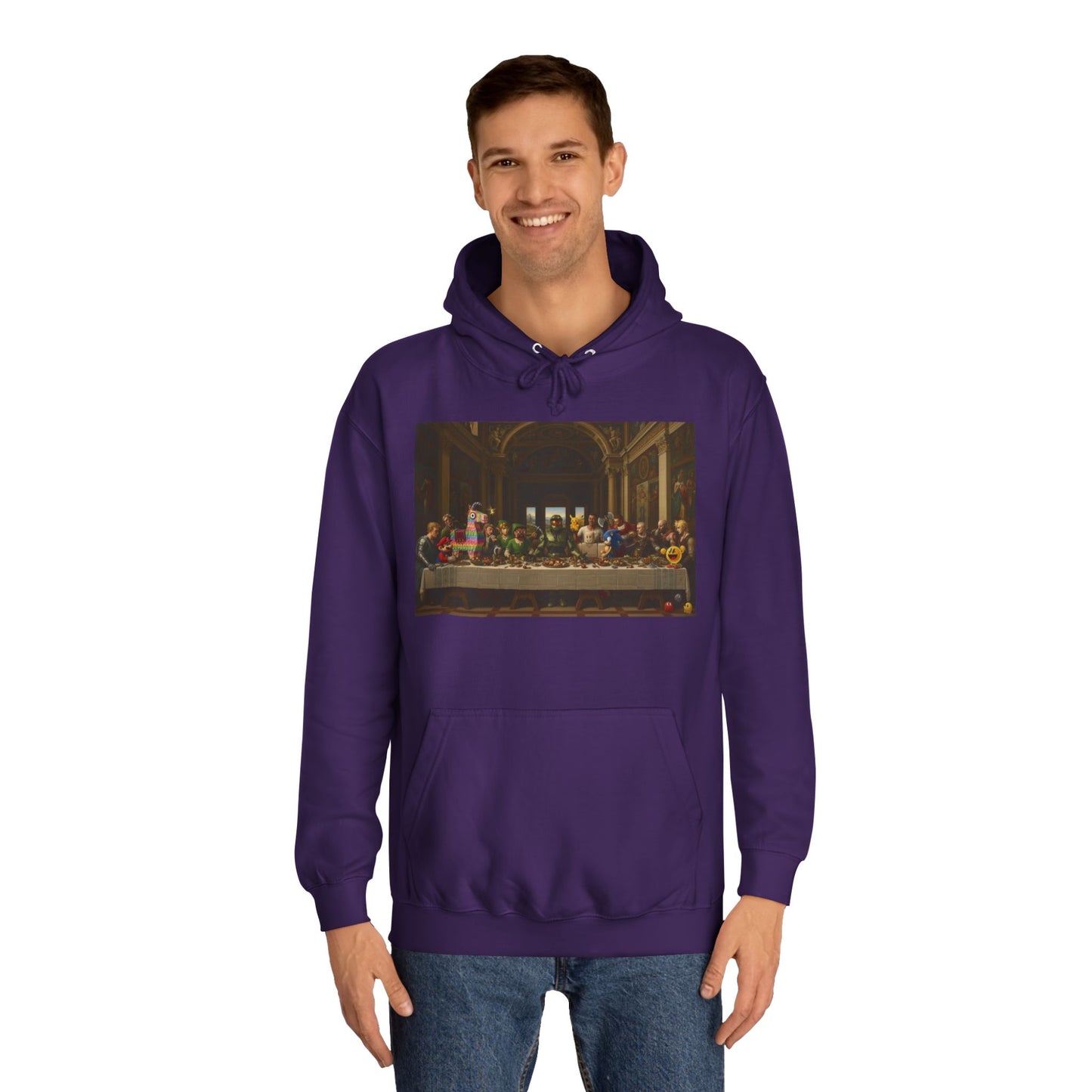 Classic Art Graphic Hoodie – Last Supper
