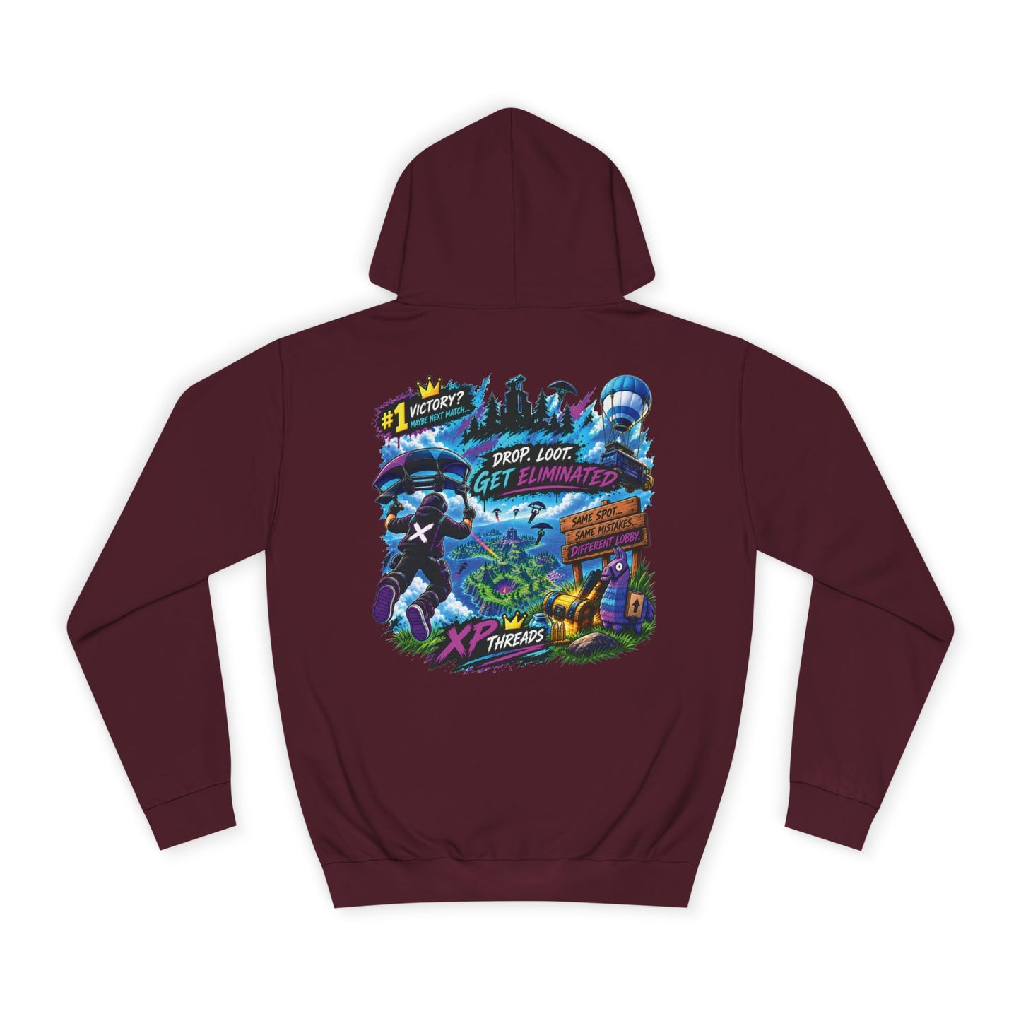 Battle Royale Gaming Graphic Hoodie | XP Threads