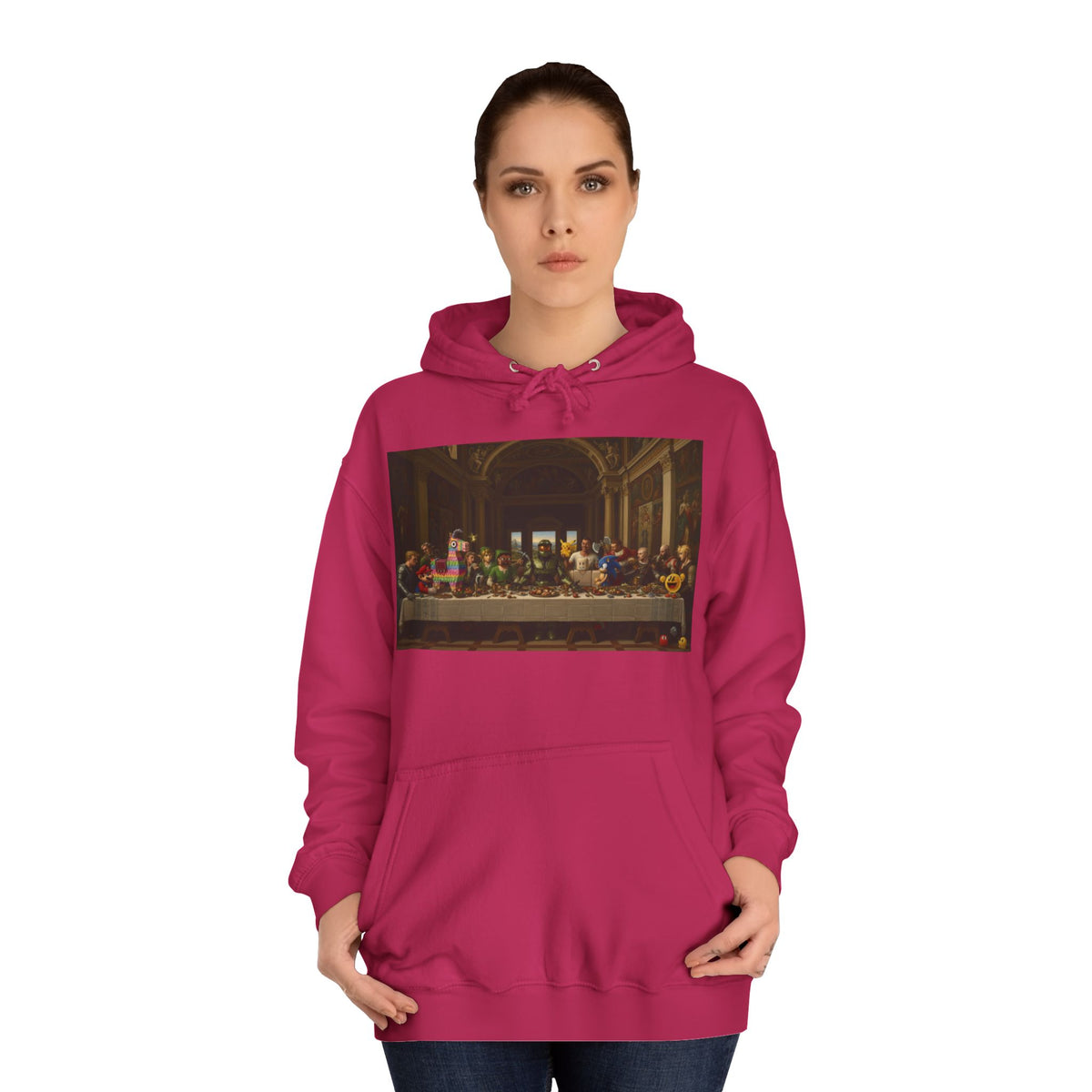 Classic Art Graphic Hoodie – Last Supper