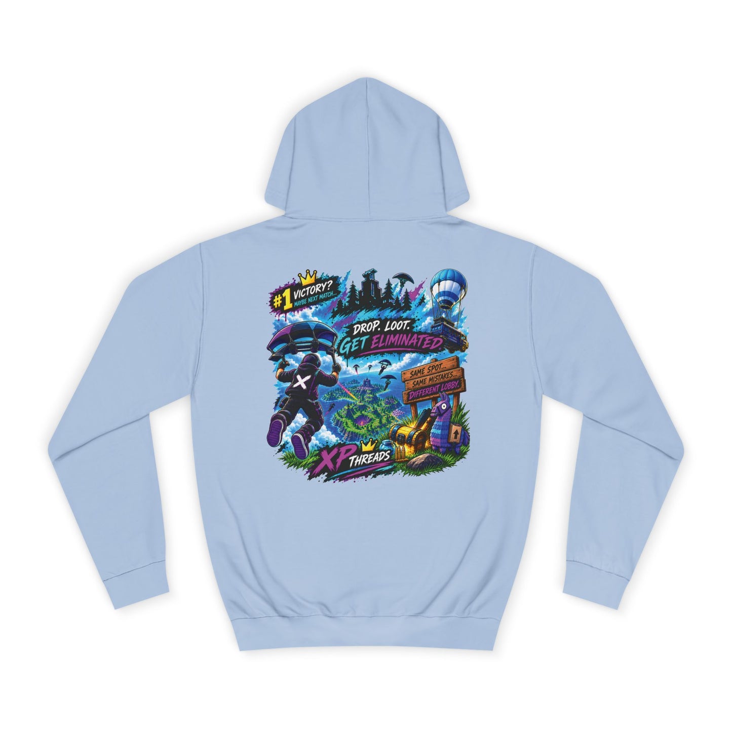 Battle Royale Gaming Graphic Hoodie | XP Threads