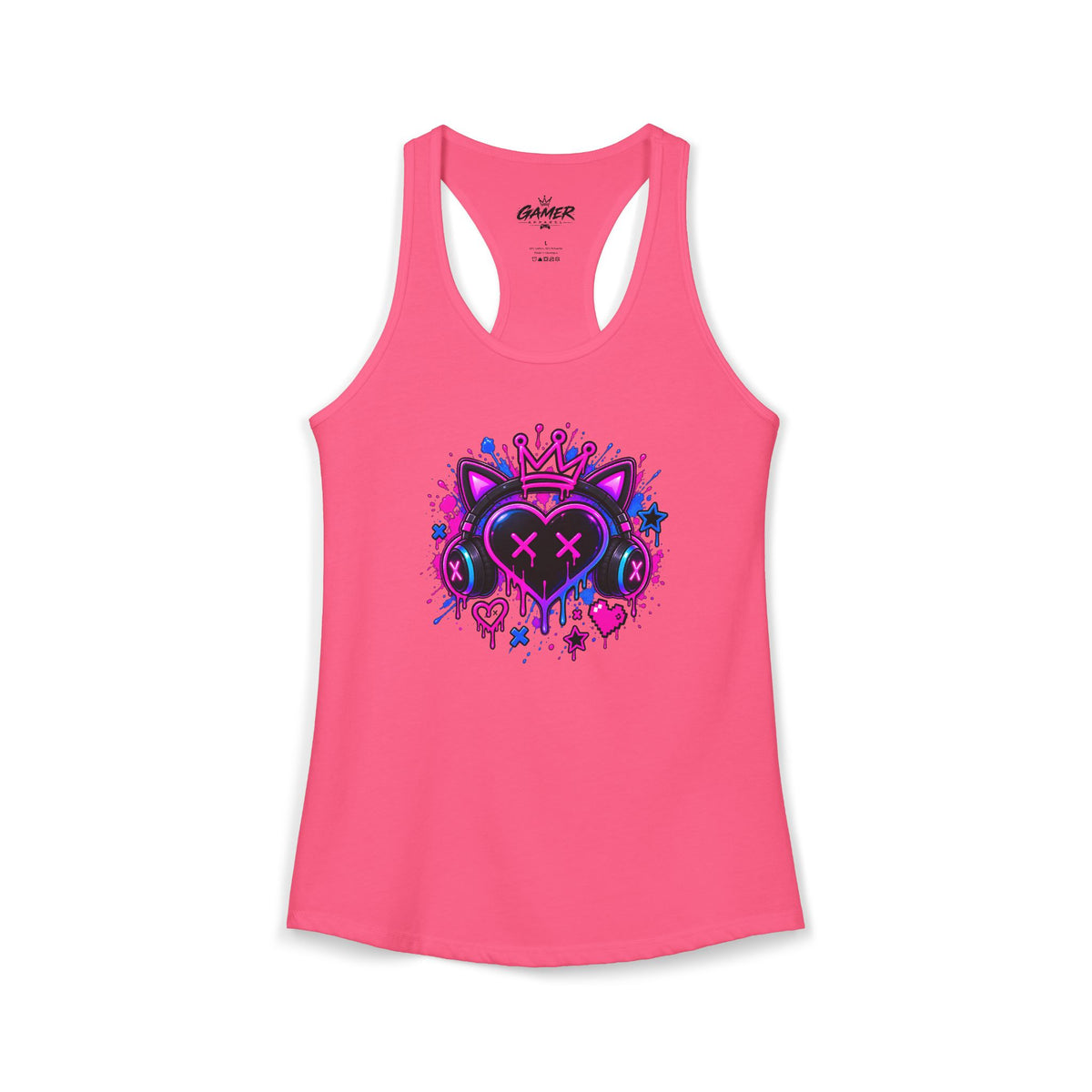 Gamer Girl Gaming Racerback Tank Top | XP Threads