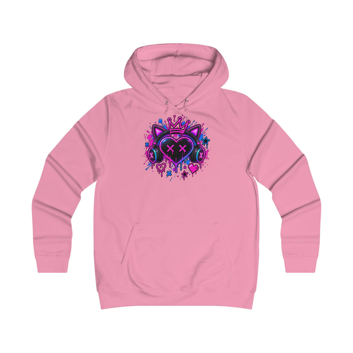 Anime Gamer Graphic Hoodie | Gaming Streetwear | XP Threads