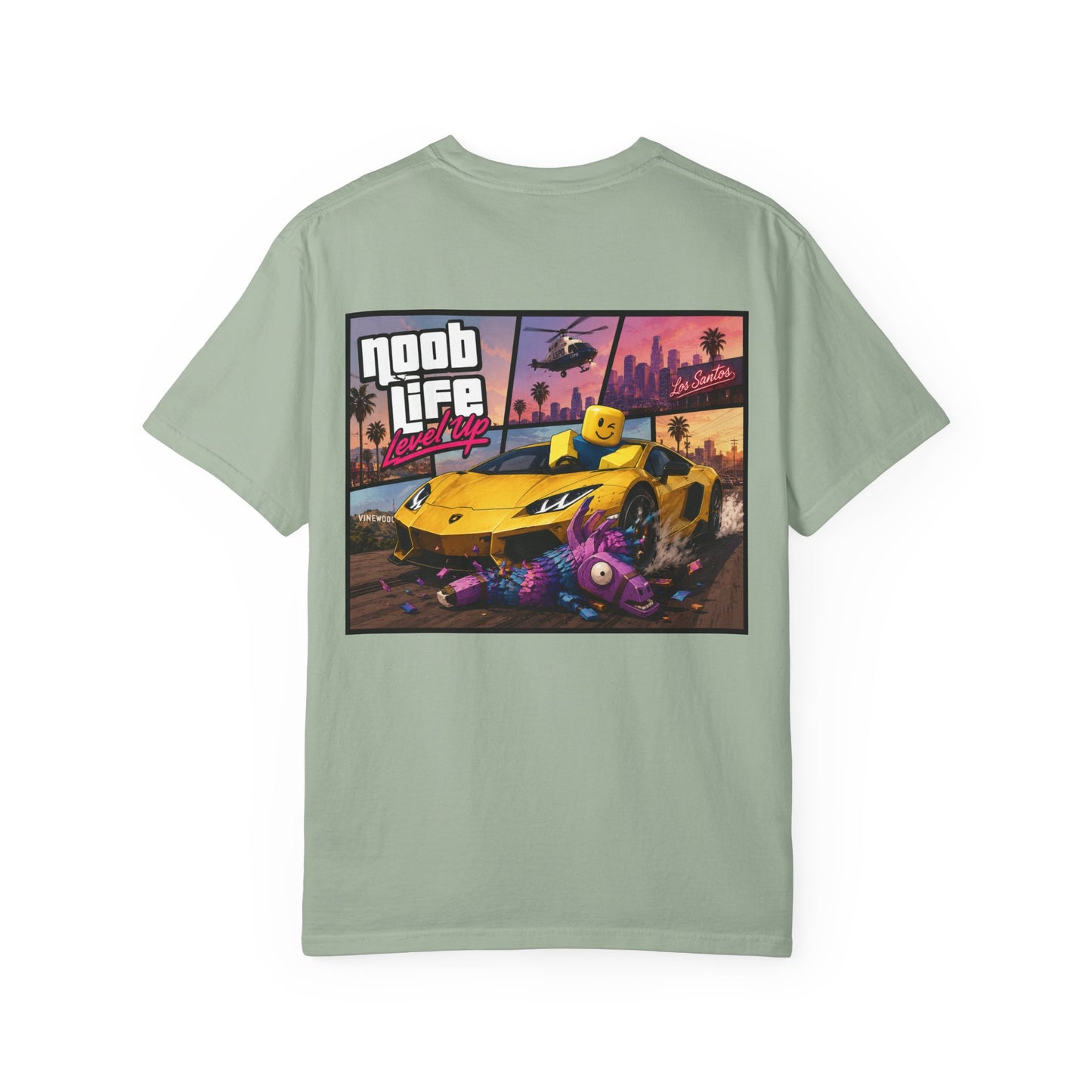 Noob Life Gaming Graphic T-Shirt | XP Threads
