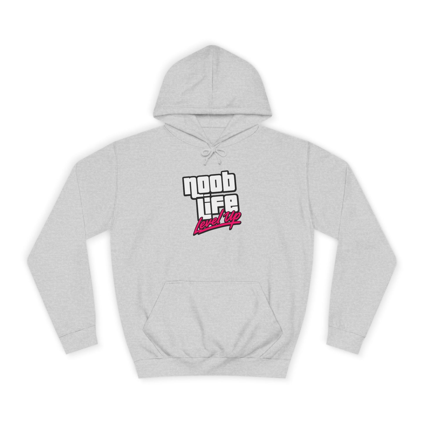 Noob Life Gaming Graphic Hoodie | NoobLife logo front