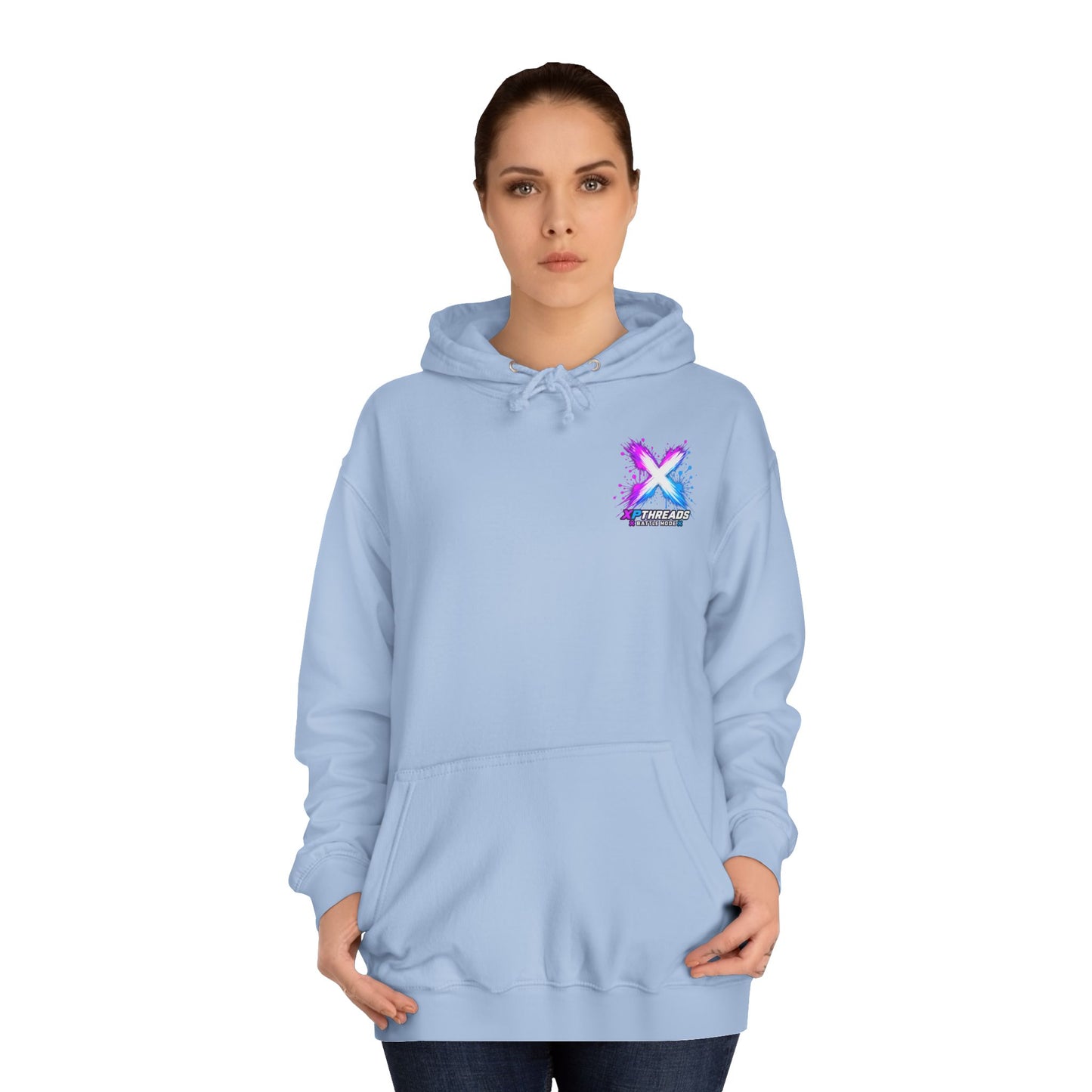 Noob Life™ Gaming Hoodie – XP Threads on front
