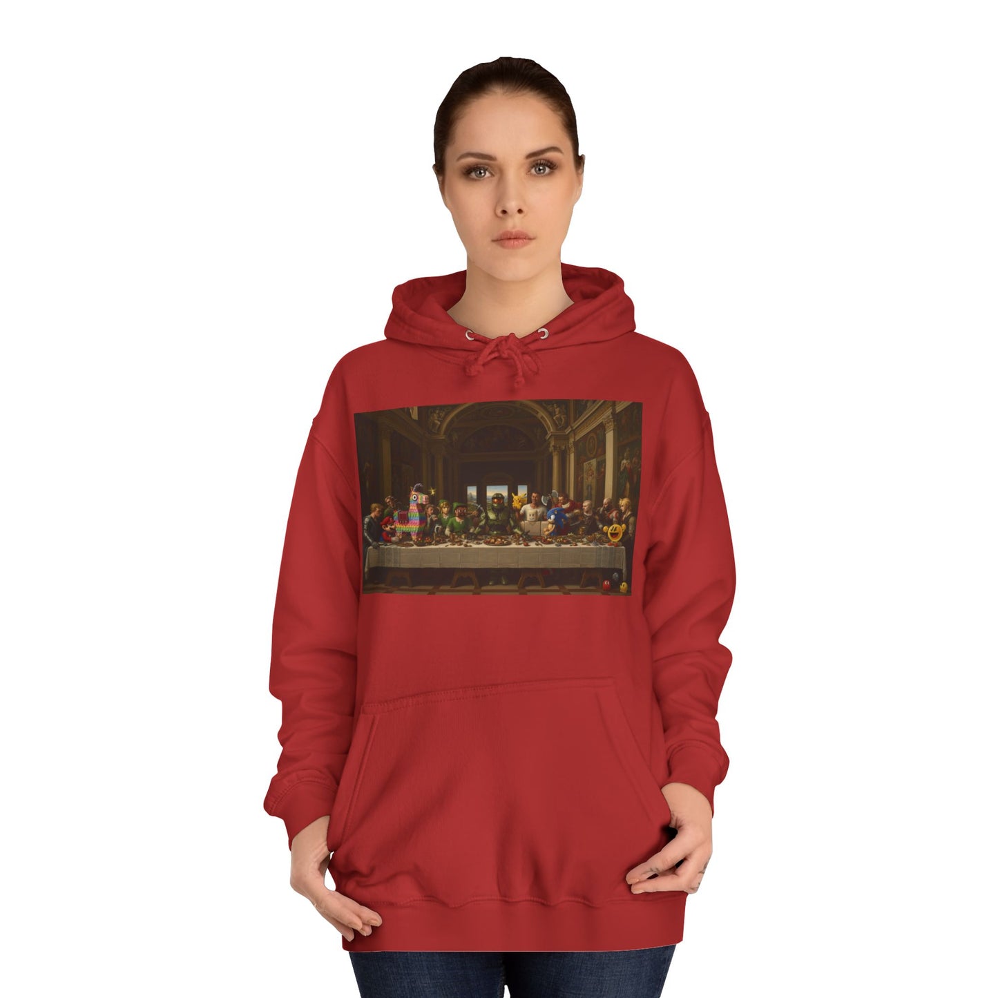 Classic Art Graphic Hoodie – Last Supper