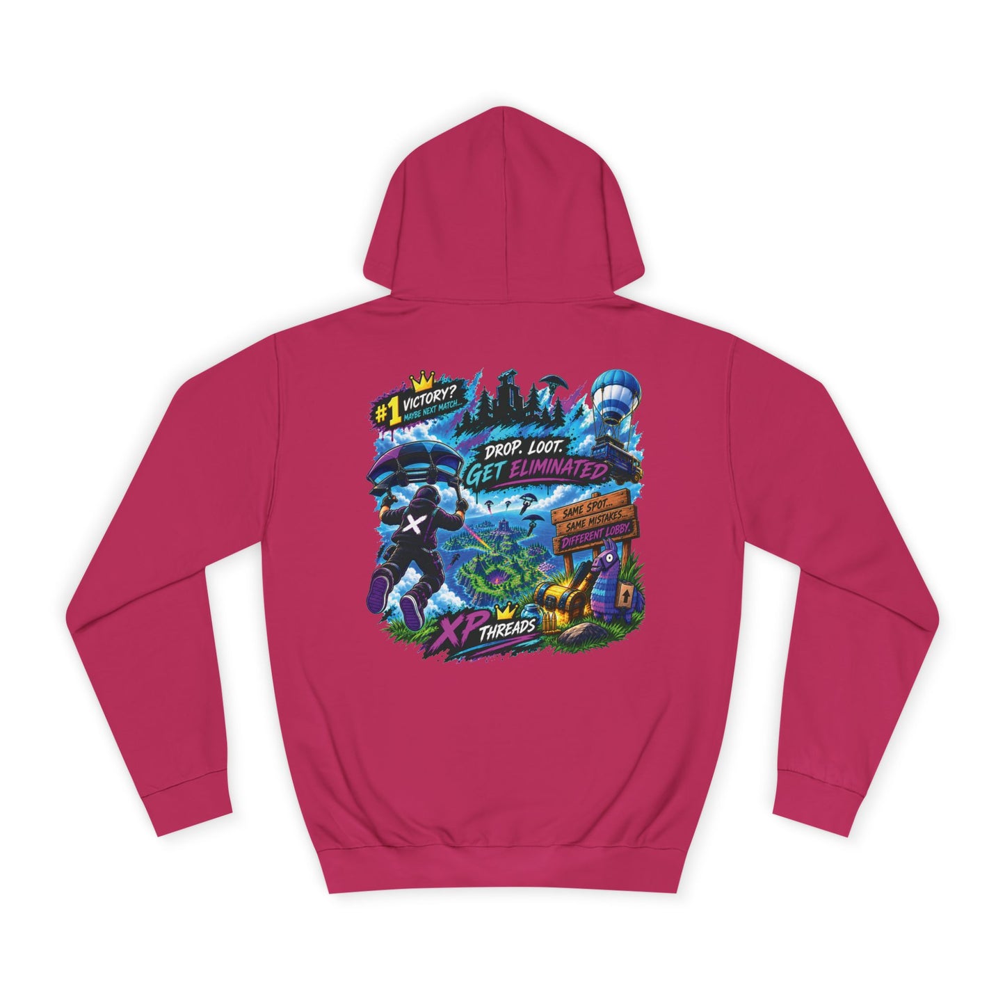 Battle Royale Gaming Graphic Hoodie | XP Threads